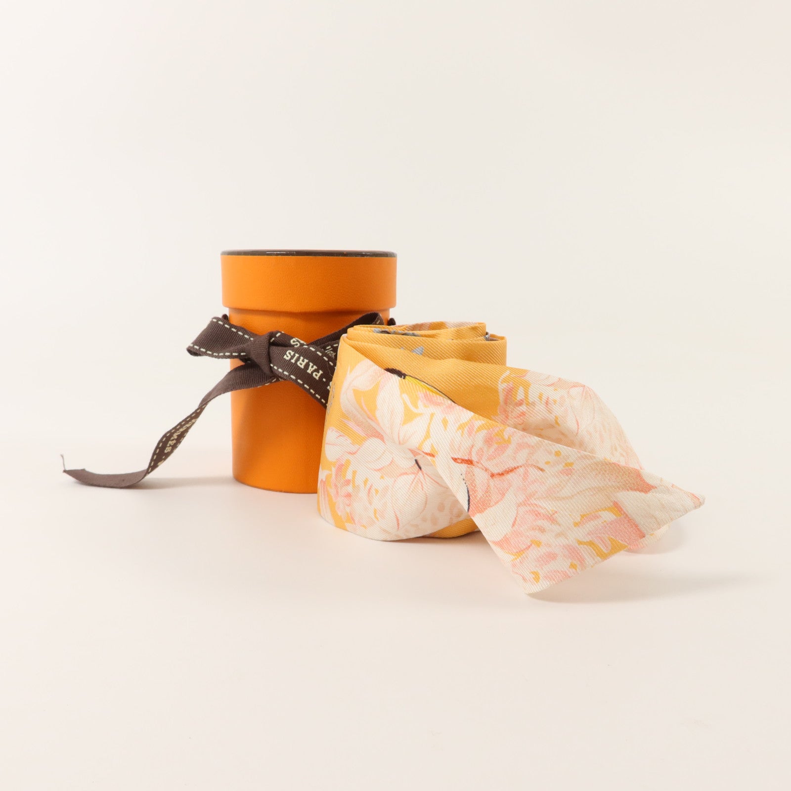HERMES 絲質Twilly絲巾