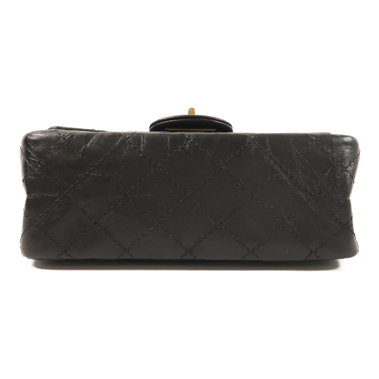 CHANEL 牛皮皮革2.55 Mini鏈帶肩背袋
