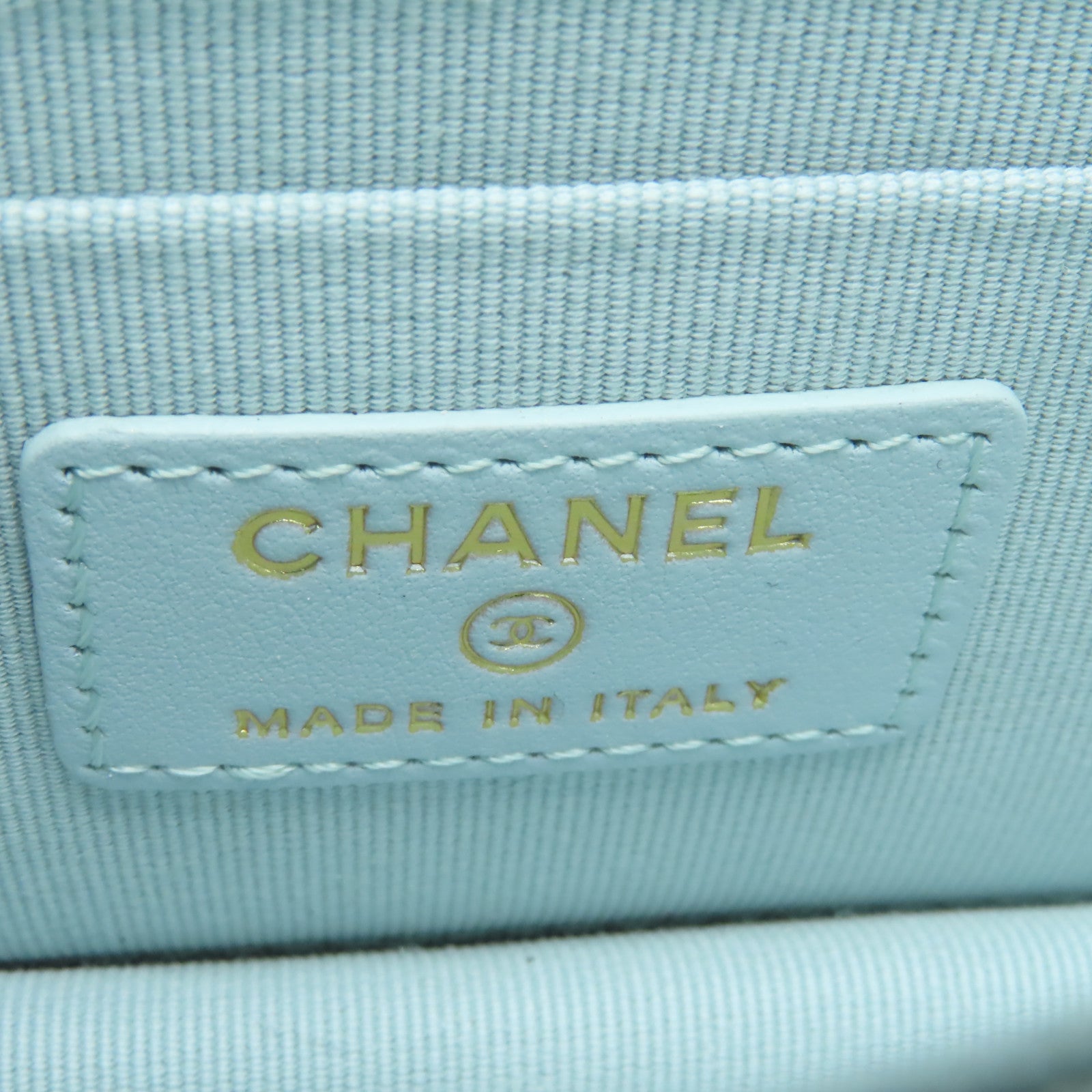 CHANEL 【激減優惠】菱格羊皮皮革WOC Shoulder Bag金扣鏈帶肩背袋