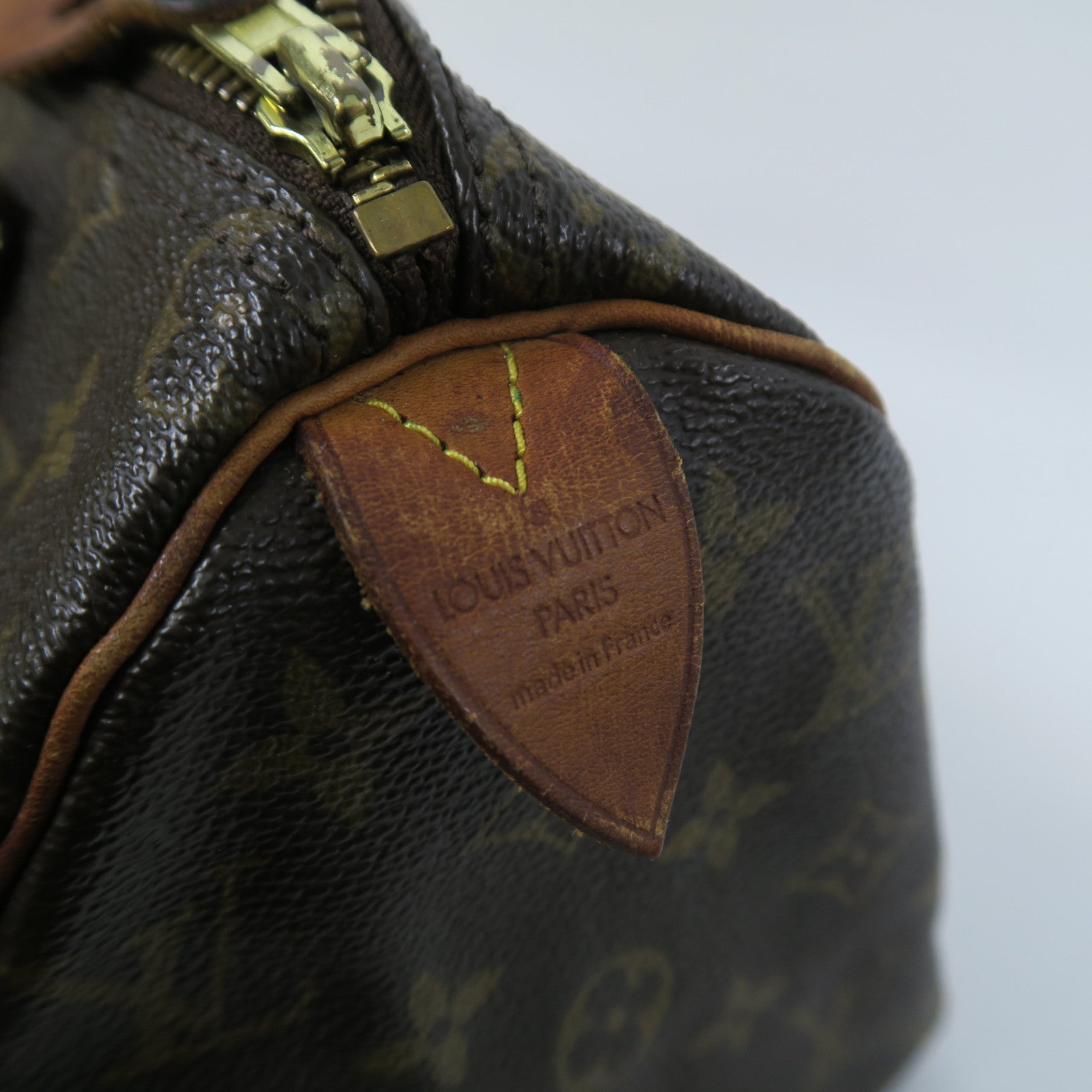 LOUIS VUITTON 【激減優惠】Monogram Speedy 25金扣手挽袋啡色