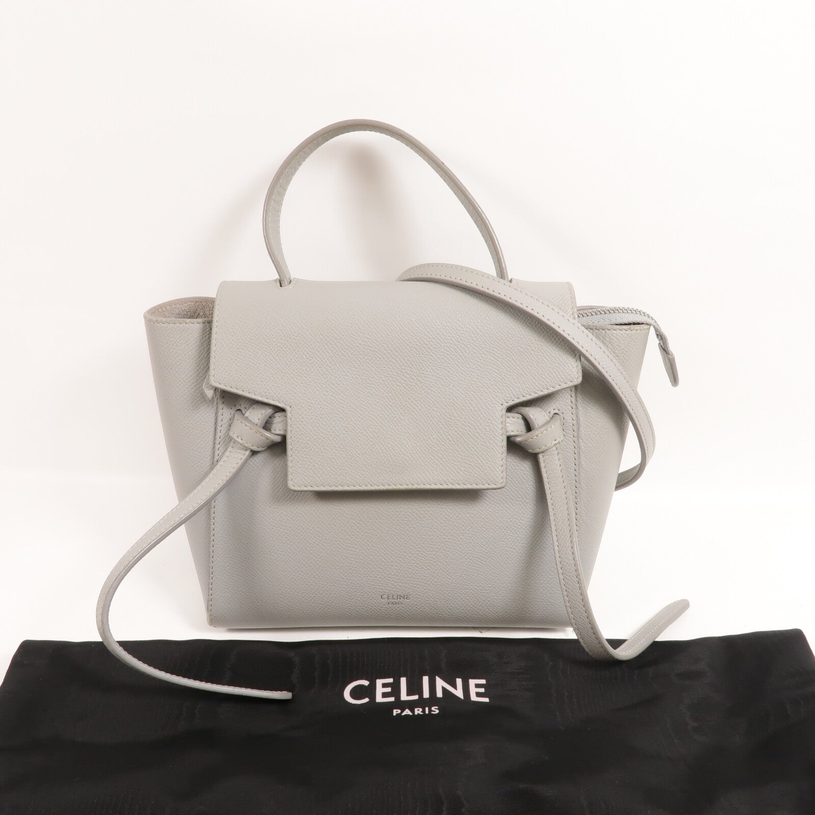 CELINE 牛皮皮革Nano Belt Bag手挽肩背兩用袋