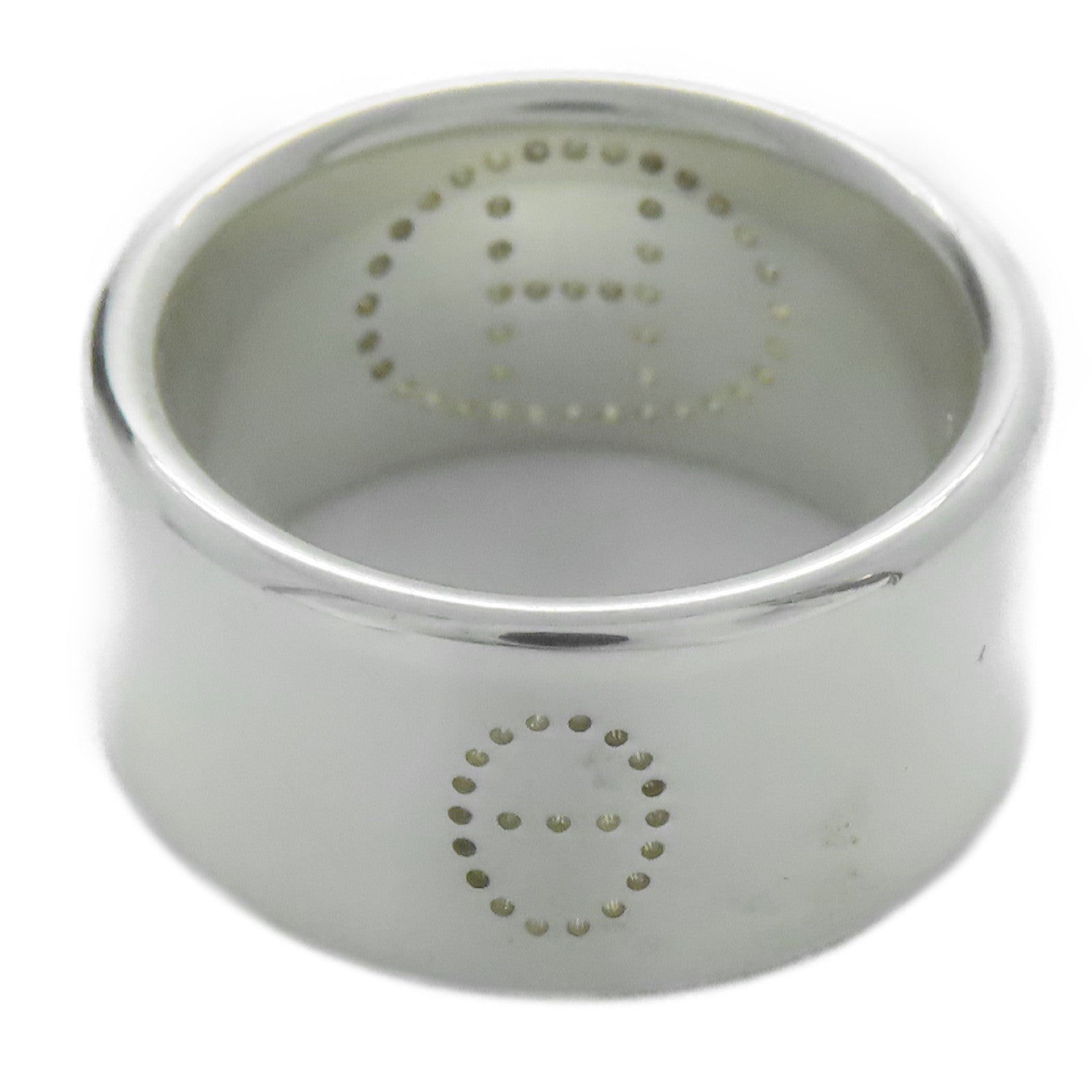 HERMES 925純銀Eclipse Ruban戒指US#7