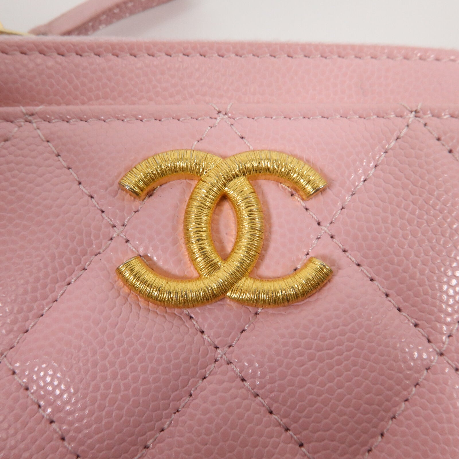 CHANEL 牛皮皮革Classic Zipped Card Holder卡片套