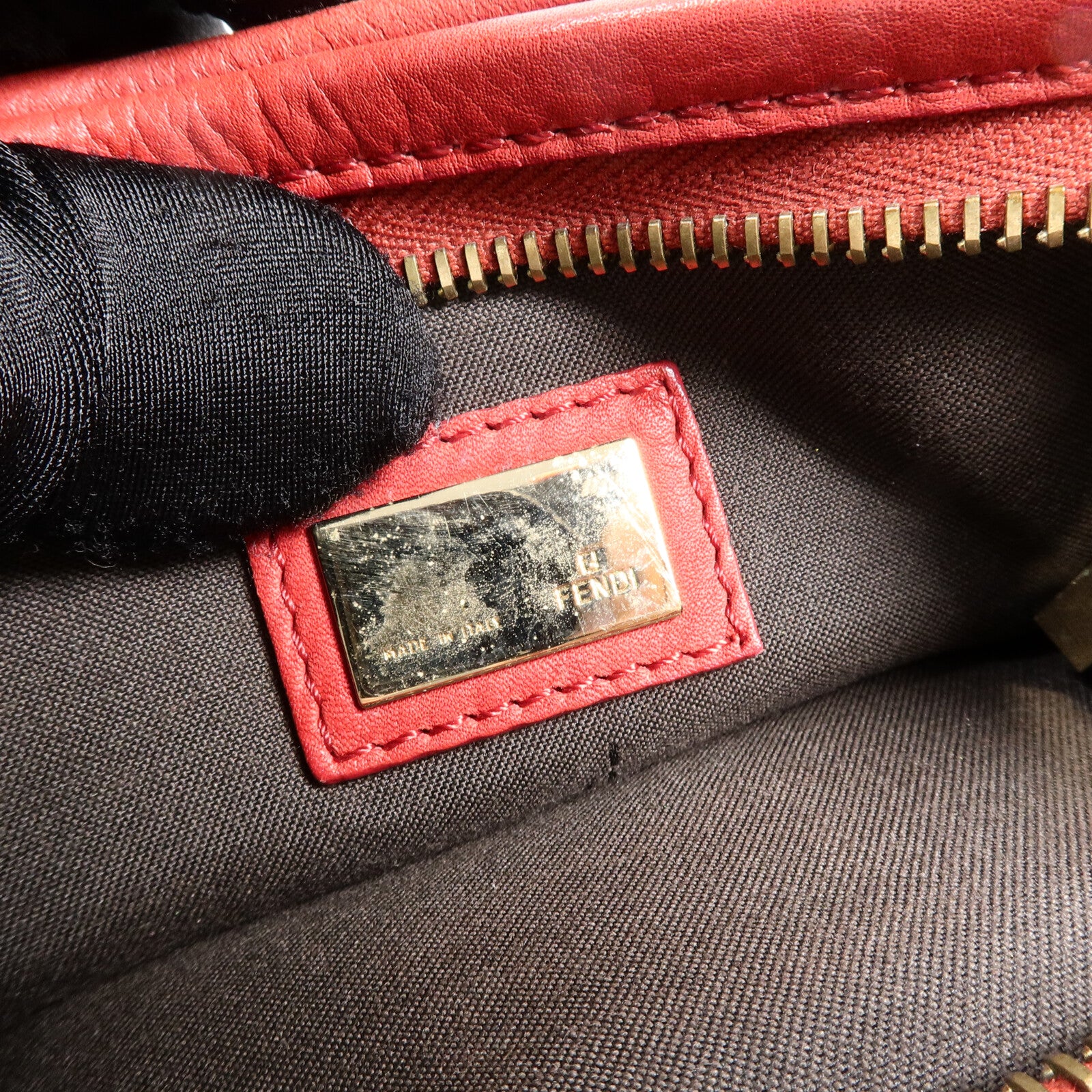 FENDI 帆布Shoulder Bag肩背袋