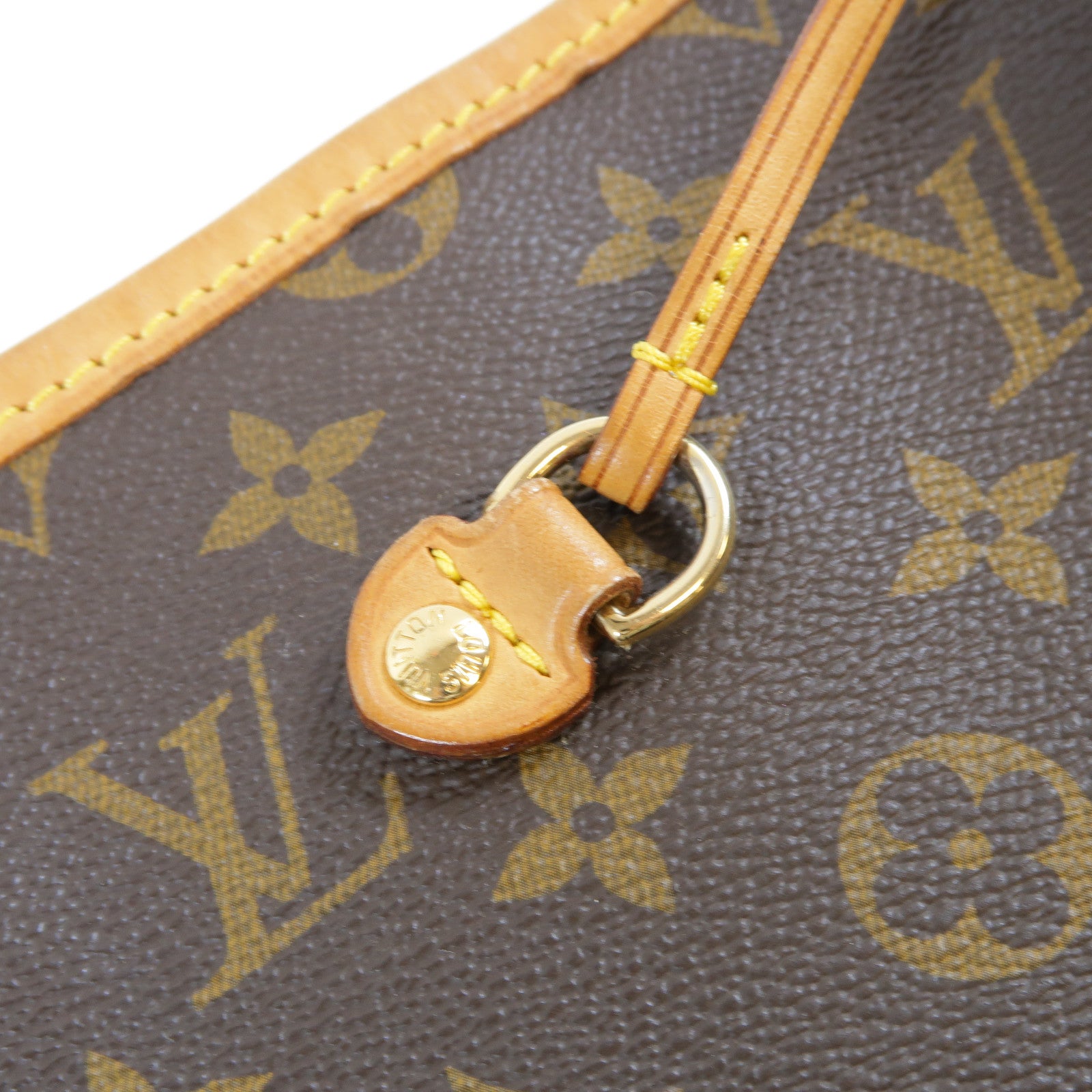 LOUIS VUITTON **【激減優惠】Monogram Neverfull GM金扣肩背袋啡色