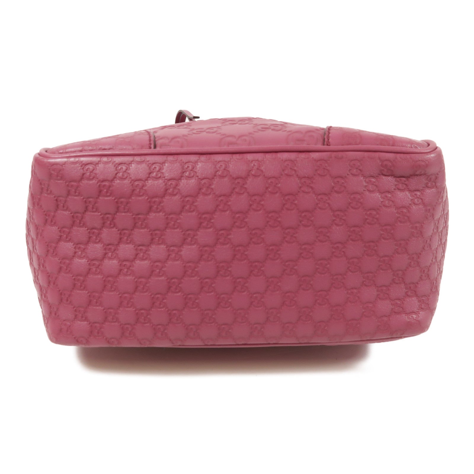 GUCCI GG GHW 2way Shoulder Bag Lather Purple