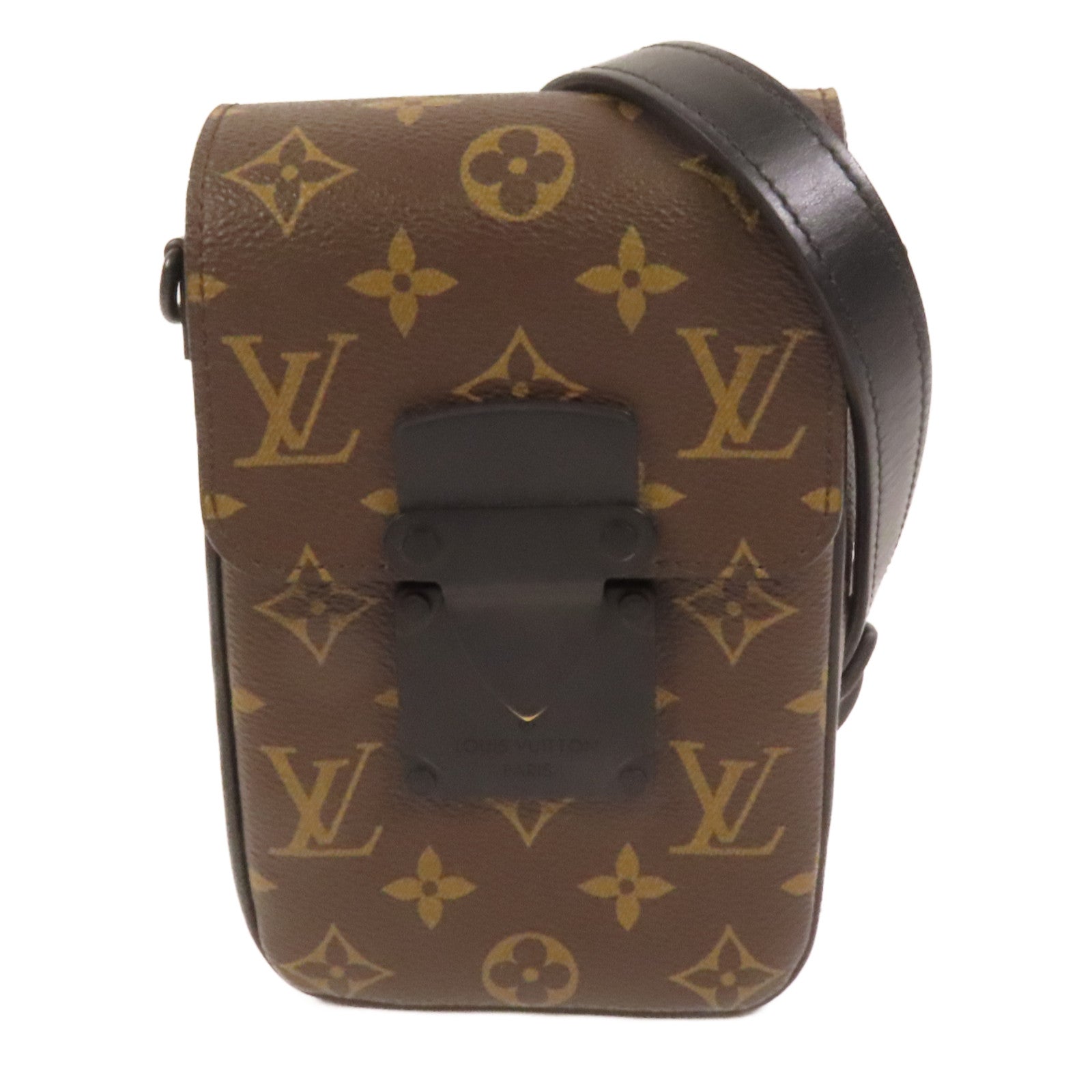 LOUIS VUITTON 【激減優惠】Monogram Macassar S-Lock肩背袋