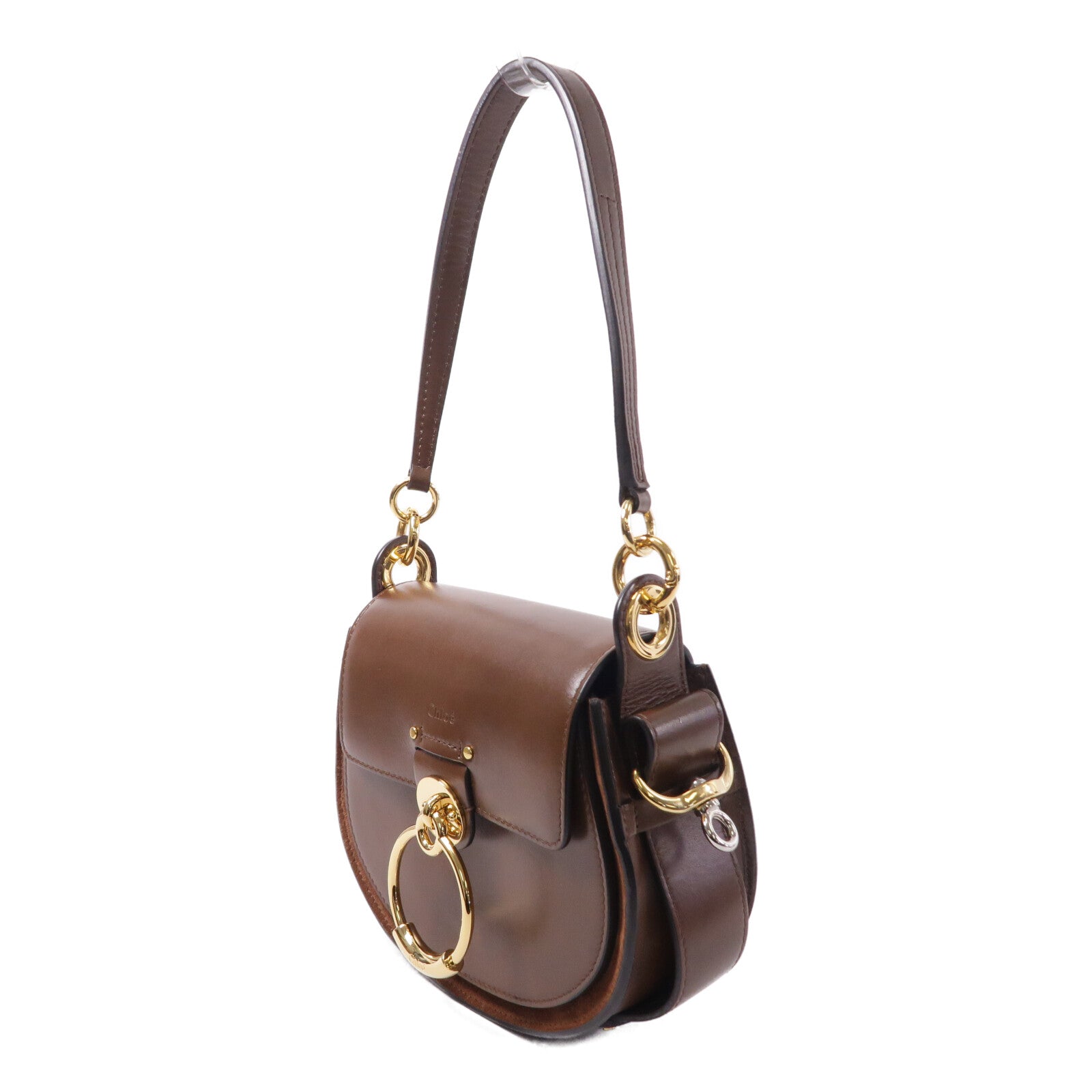 Chloe 牛皮皮革Small Tess Bag手挽肩背兩用袋