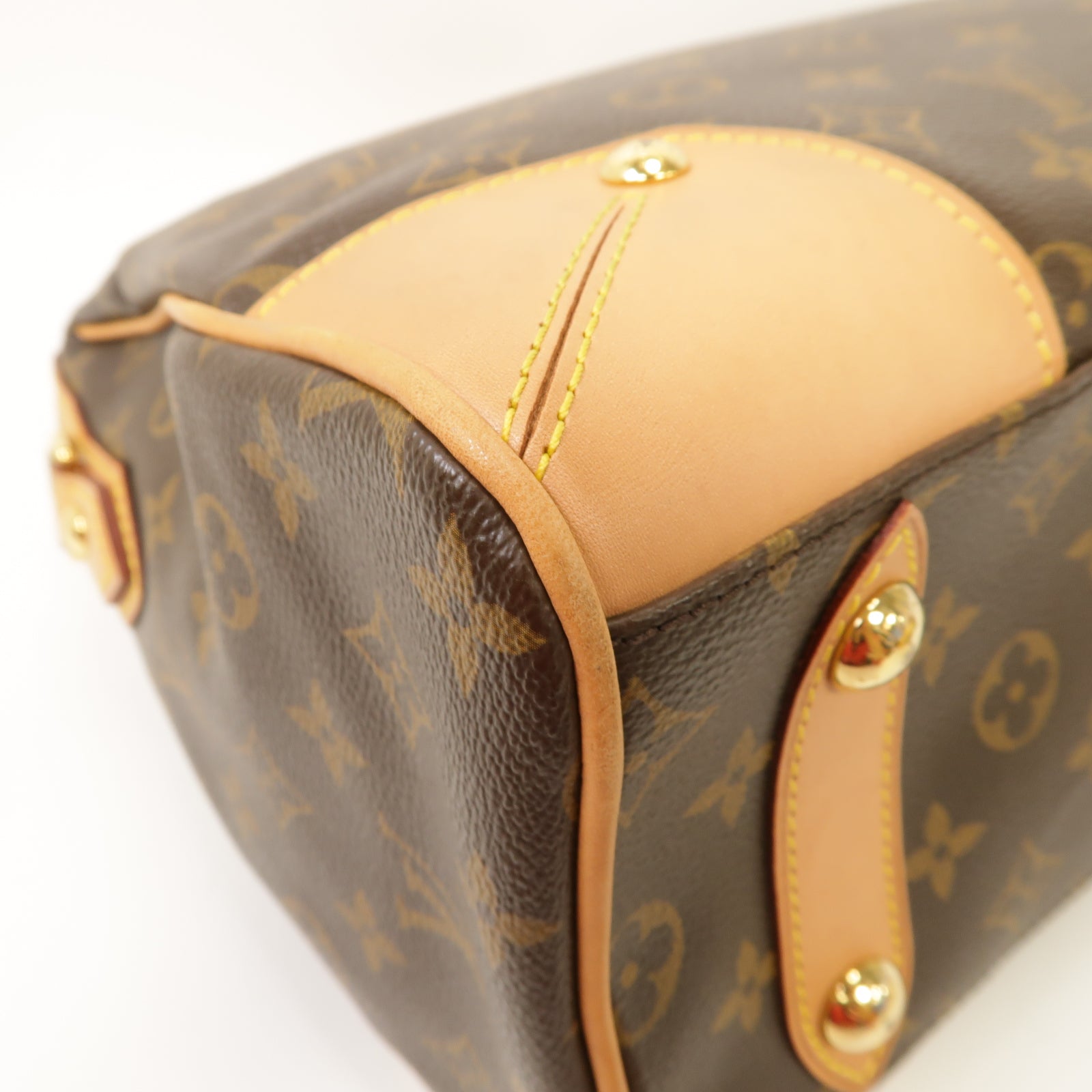 LOUIS VUITTON Monogram Retiro PM 2way Shoulder Bag金扣手挽肩背兩用袋啡色