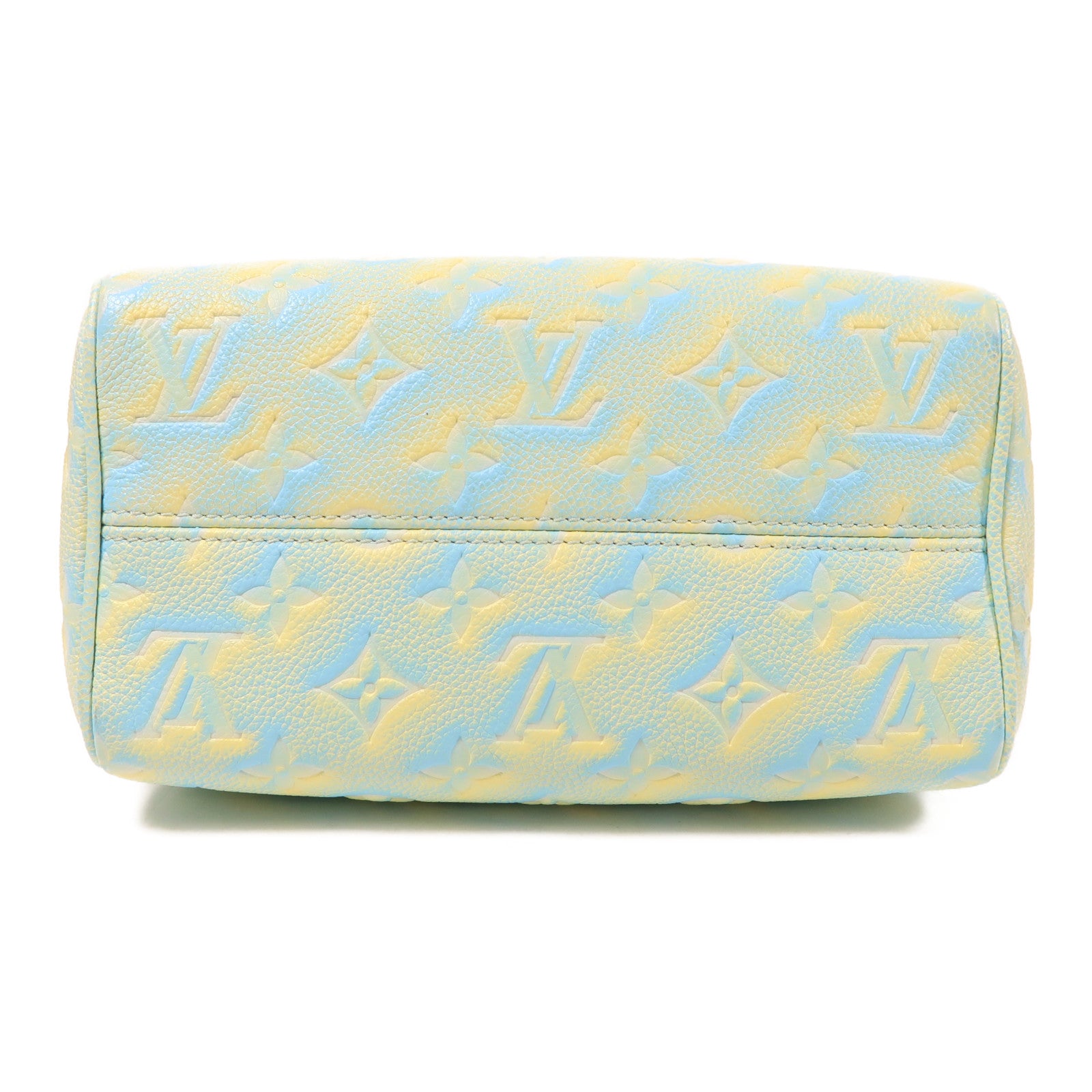 LOUIS VUITTON Monogram Empreinte Nano Speedy銀扣手挽肩背兩用袋