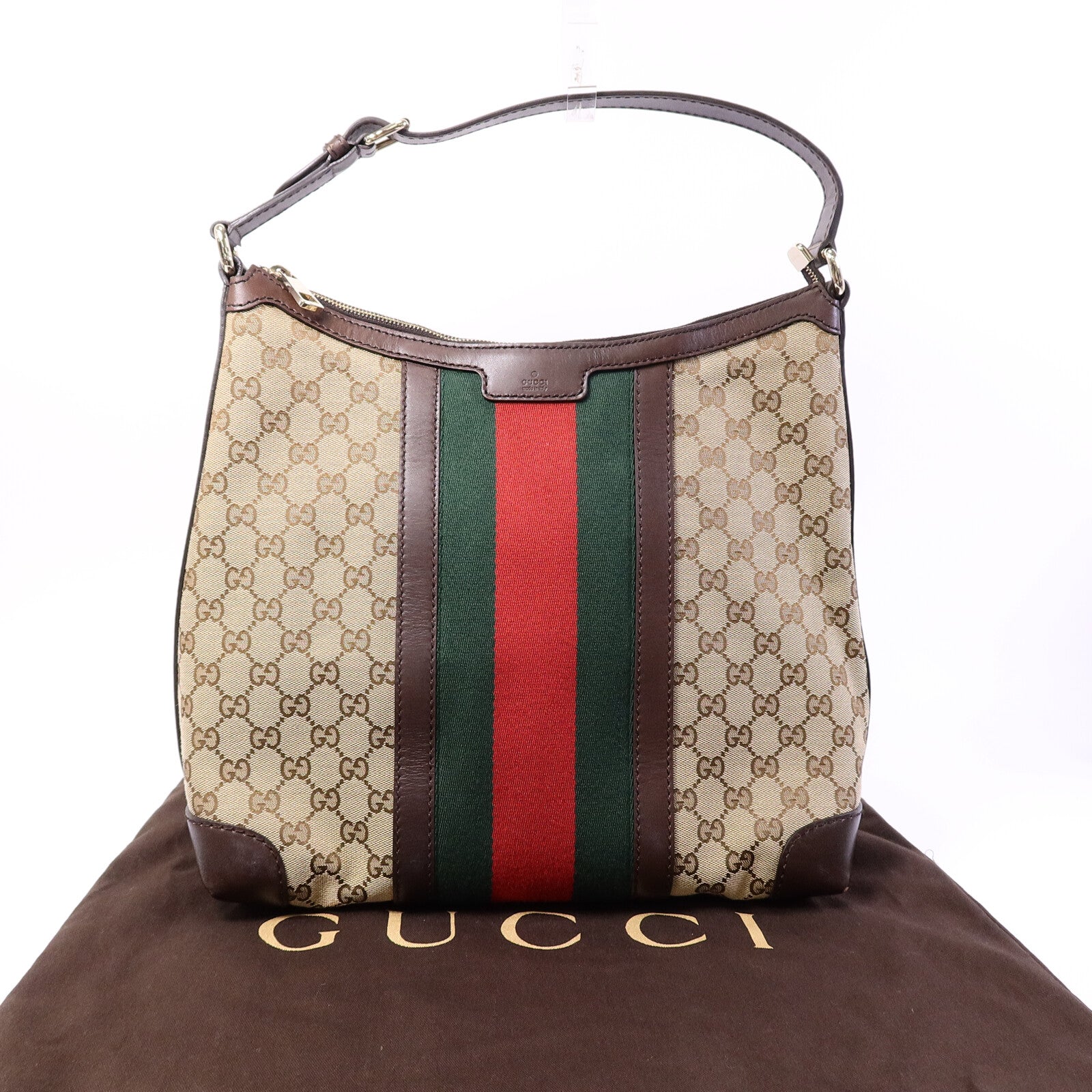 GUCCI 帆布Shoulder Bag肩背袋