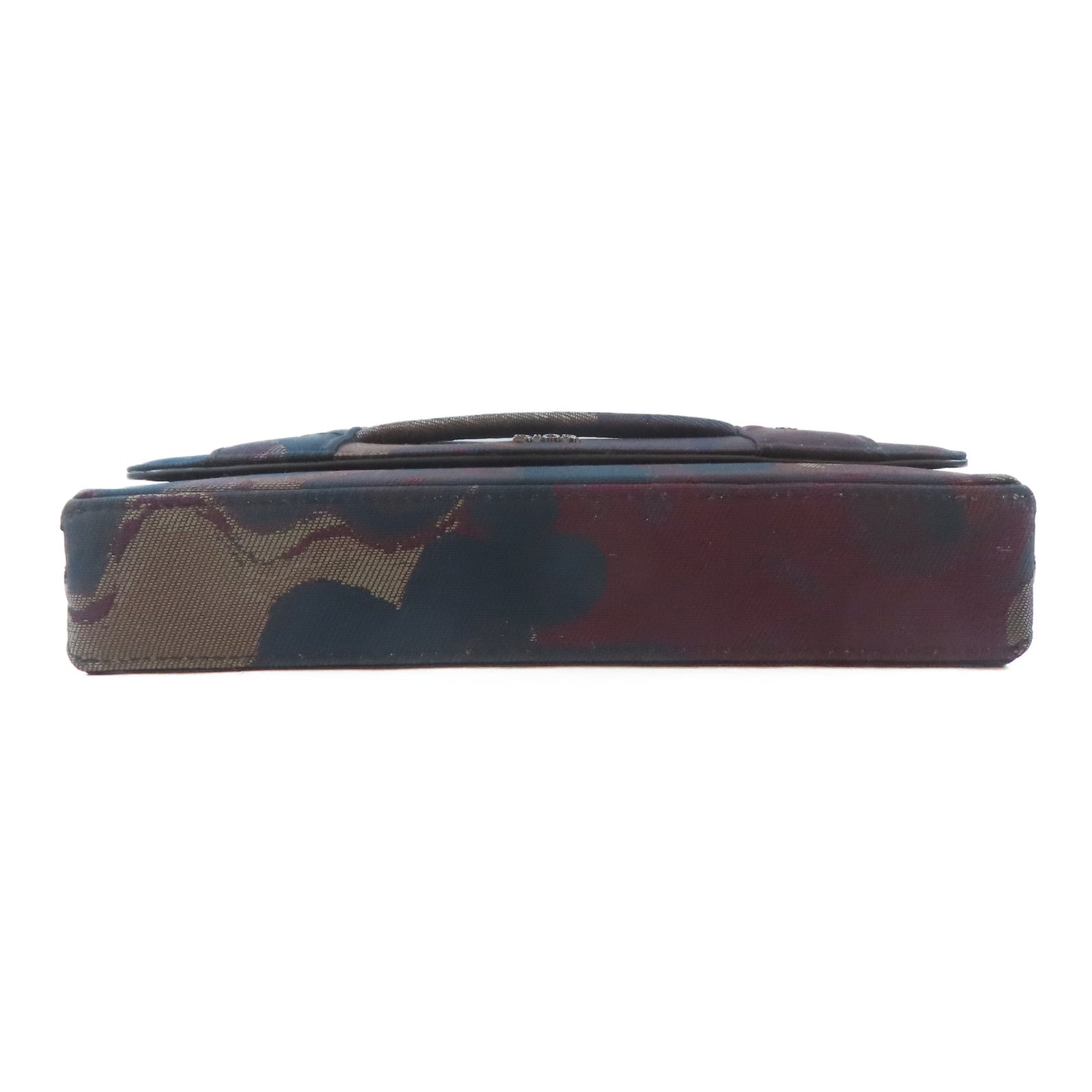 Dior 帆布Dior x Peter Doig Shoulder Bag肩背袋深藍色/深紅色/啡色