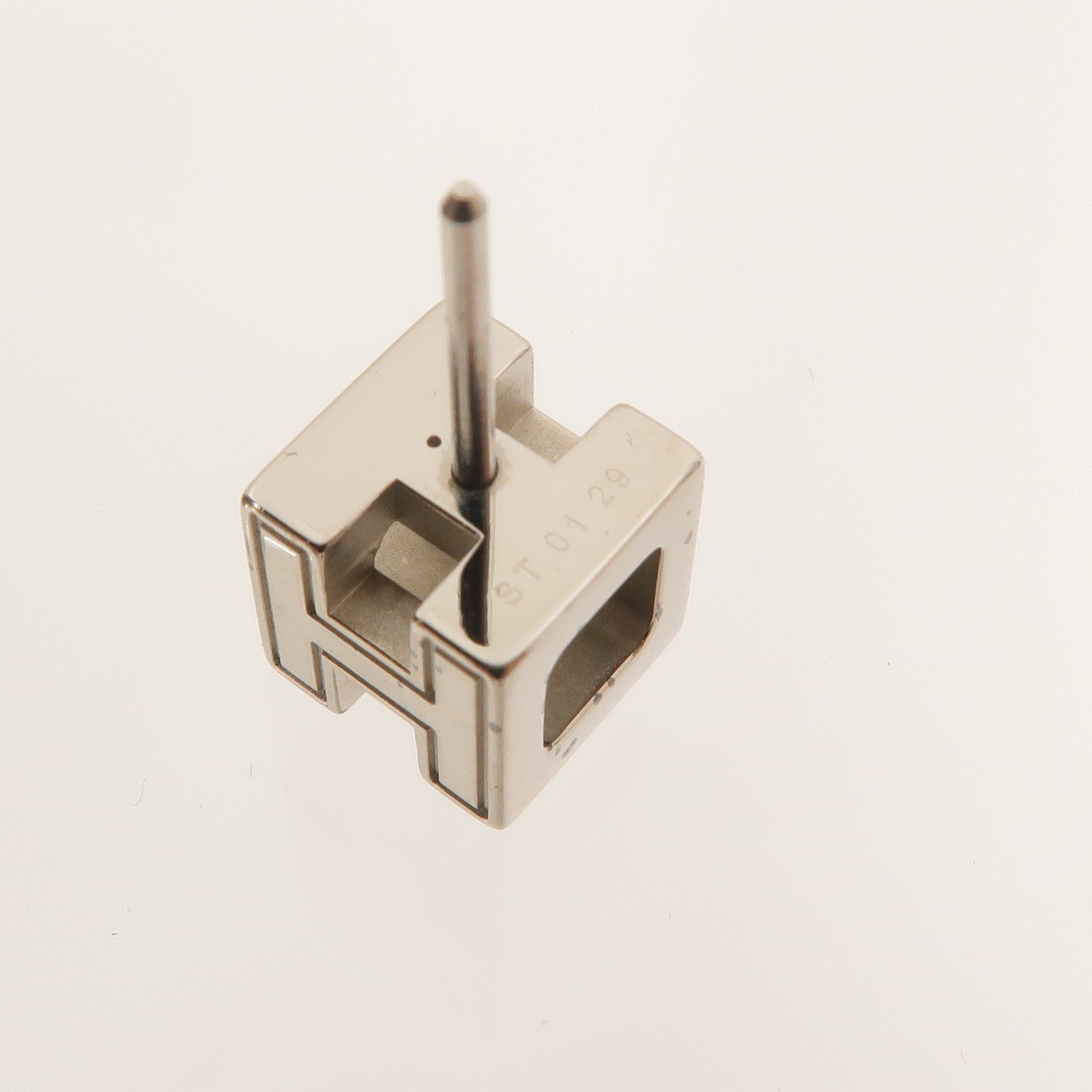 HERMES 金屬Cage d'H Earrings耳環