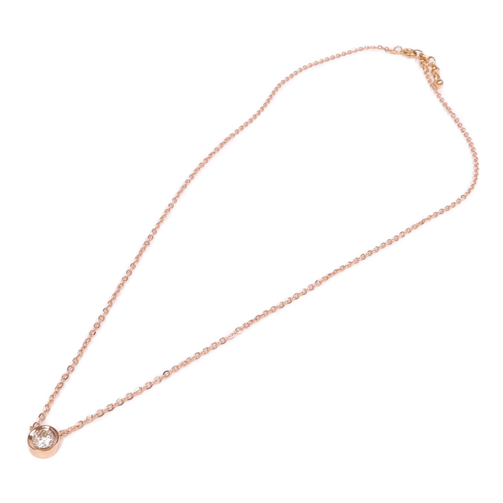 JEWELRY 18K玫瑰金Diamond Necklace鑽石項鍊
