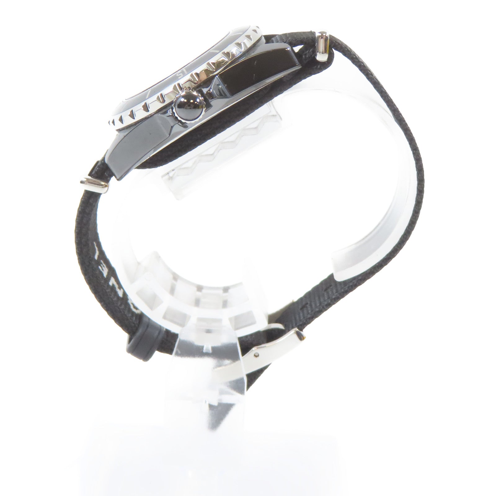 CHANEL J12陶瓷手錶石英機芯黑色#16.25cm