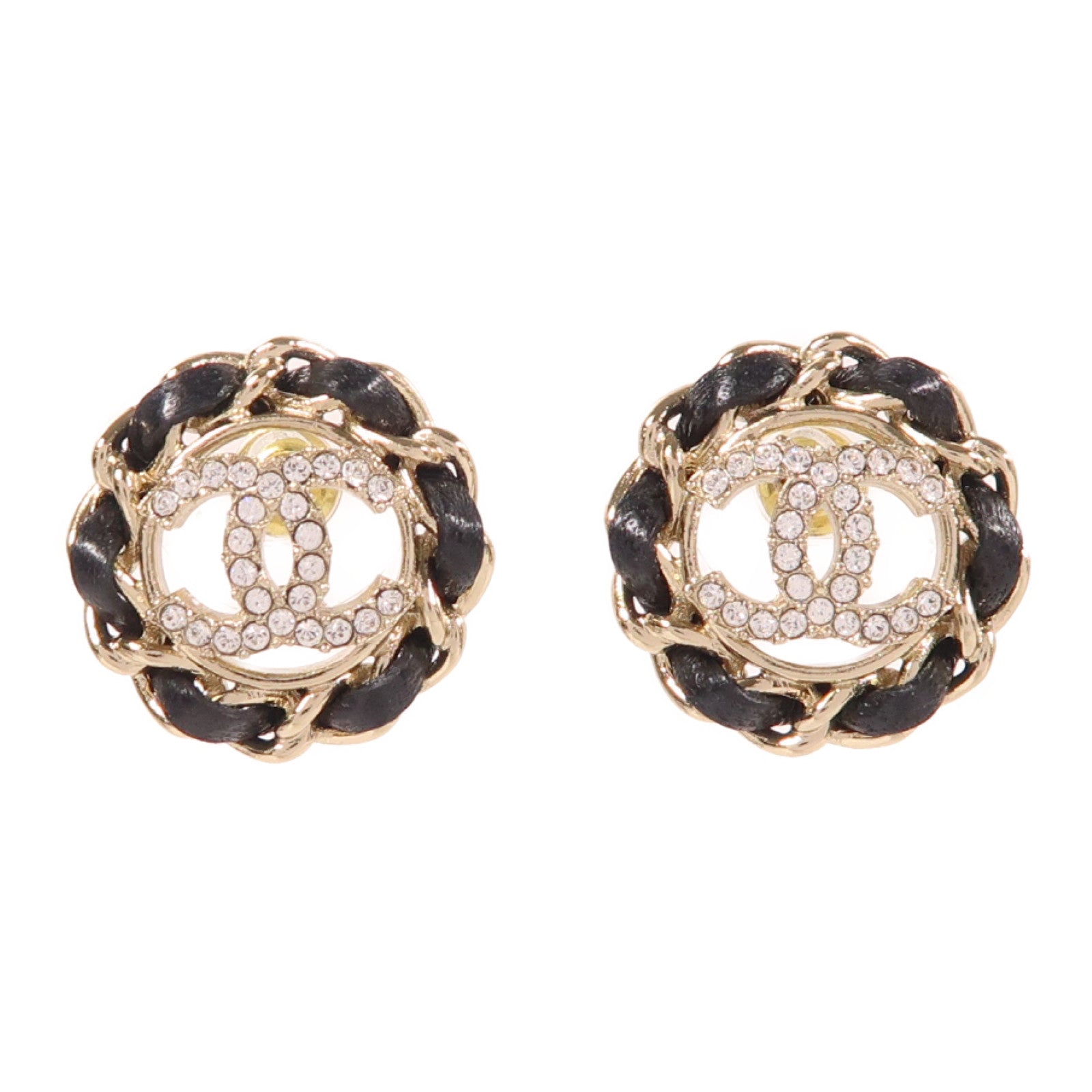 CHANEL 金屬Earrings耳環金色