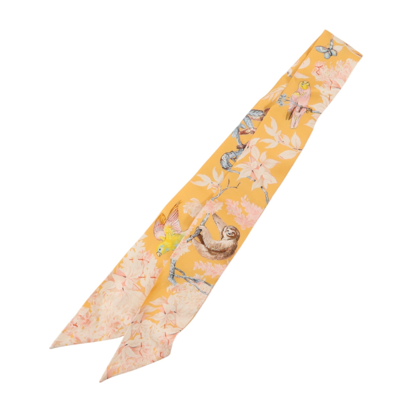 HERMES 絲質Twilly絲巾