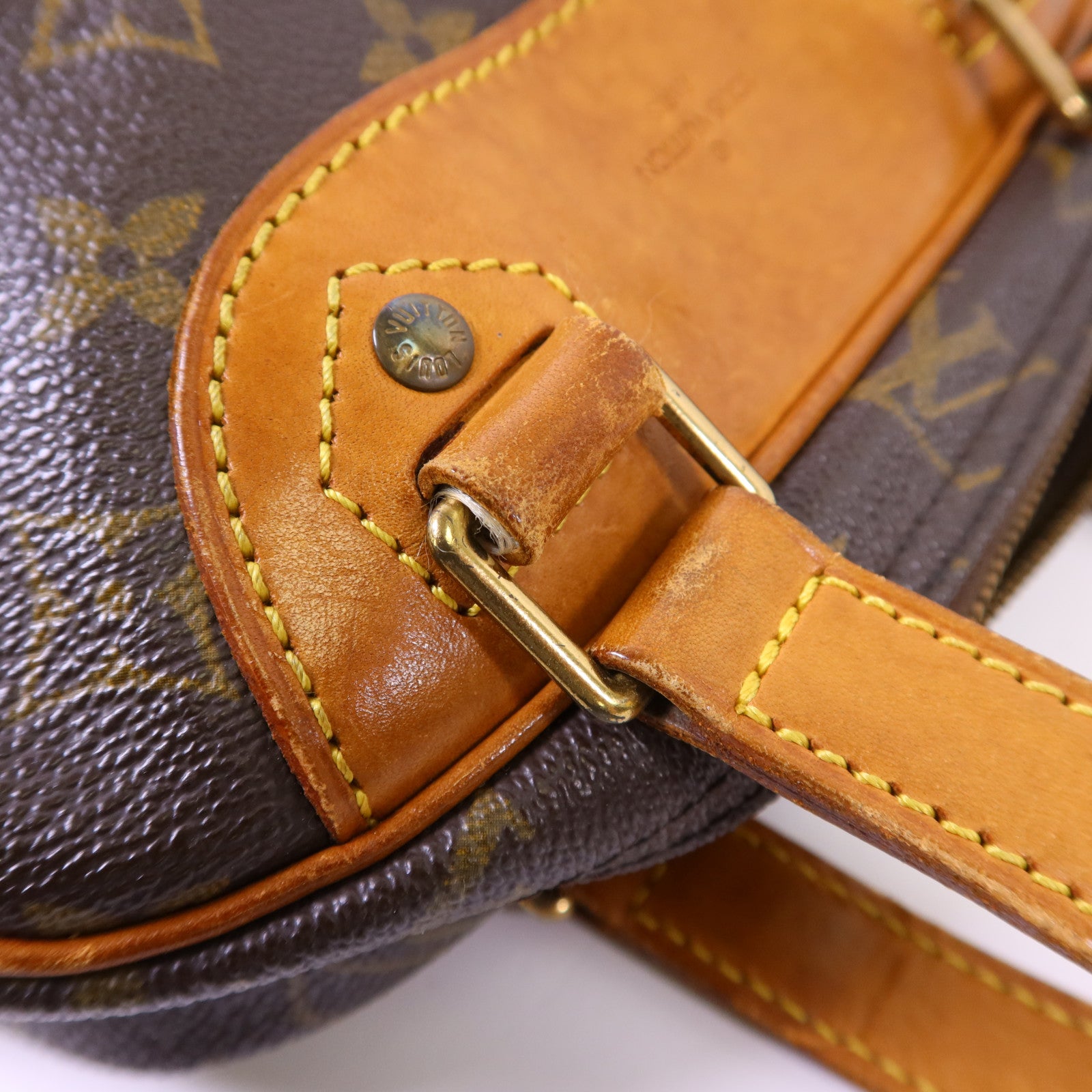 LOUIS VUITTON 【激減優惠】Monogram Excursion Shoe Case金扣手挽袋