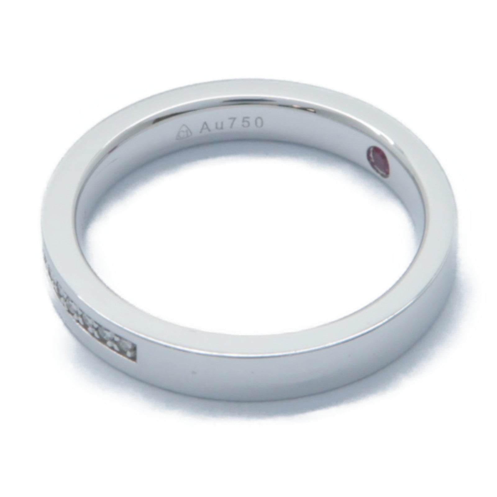 JEWELRY 【激減優惠】18K白金Diamond Ring 0.06ct鑽石戒指US#3.5