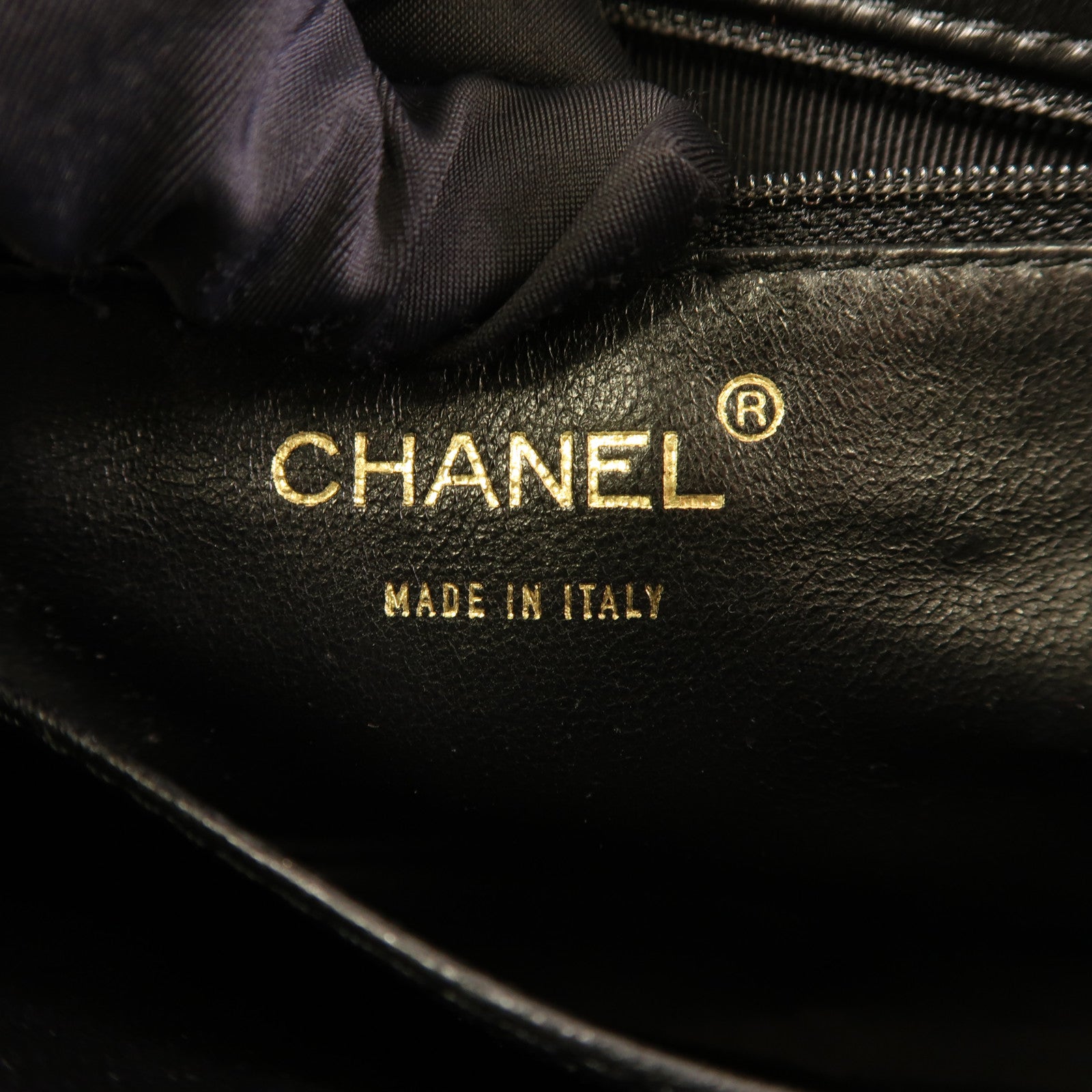CHANEL 牛皮皮革Vintage Shoulder Bag金扣肩背袋
