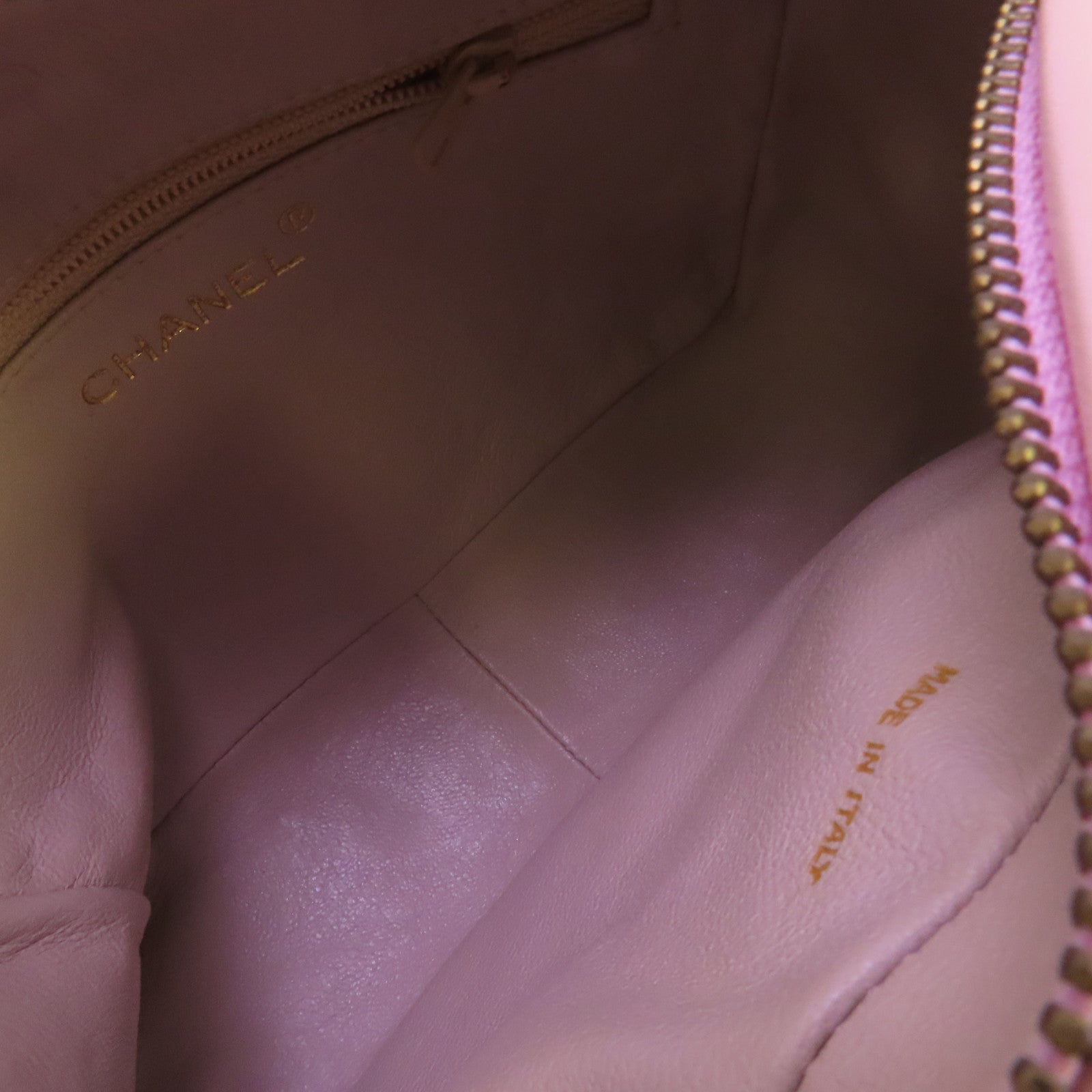 CHANEL 羊皮皮革Shoulder Bag金扣肩背袋