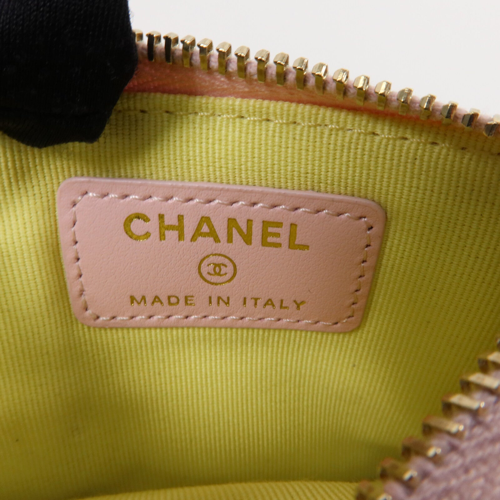 CHANEL 牛皮皮革Classic Zipped Card Holder卡片套