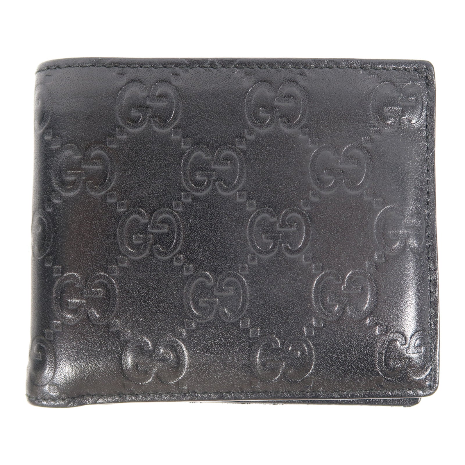 GUCCI 牛皮皮革Wallet錢包黑色