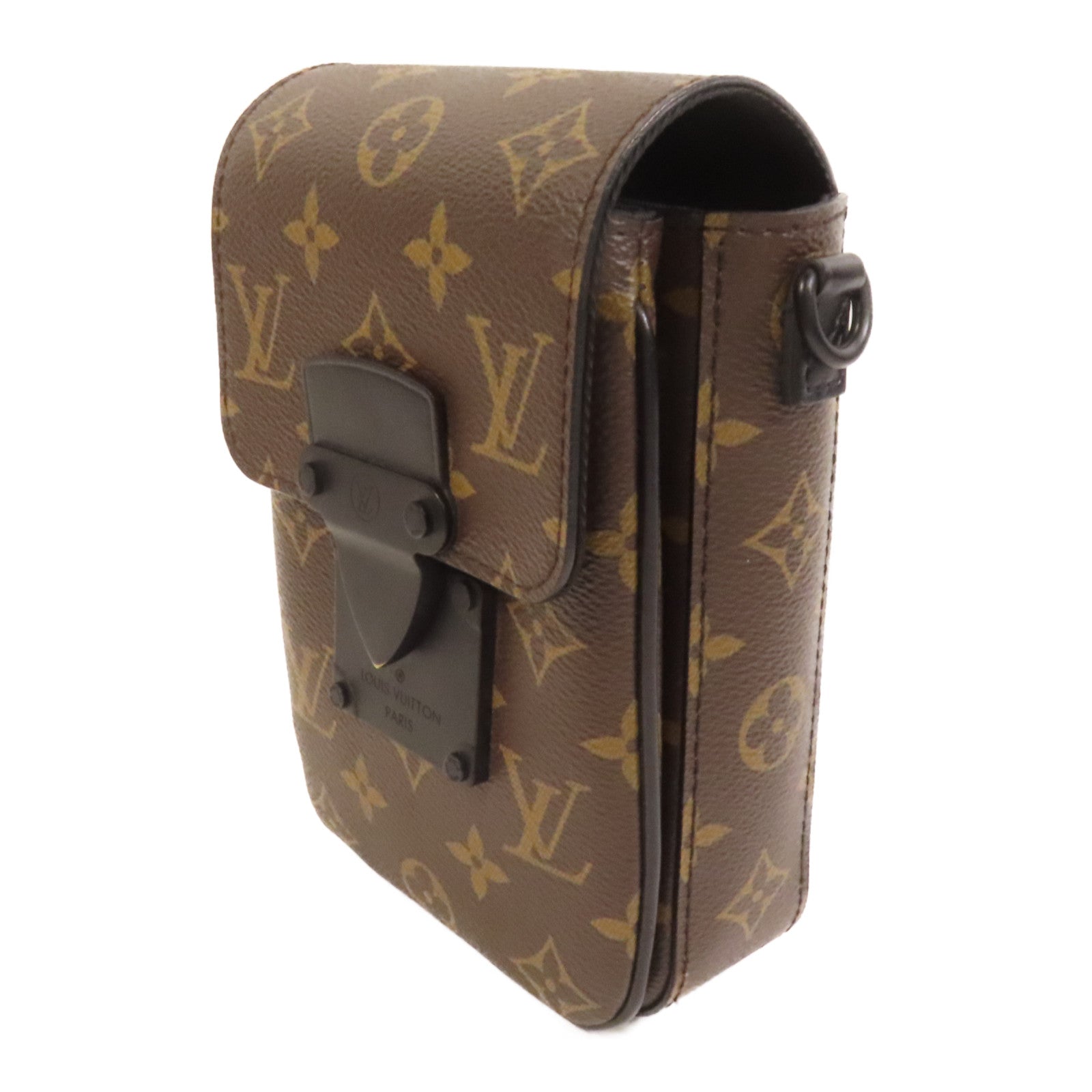 LOUIS VUITTON 【激減優惠】Monogram Macassar S-Lock肩背袋