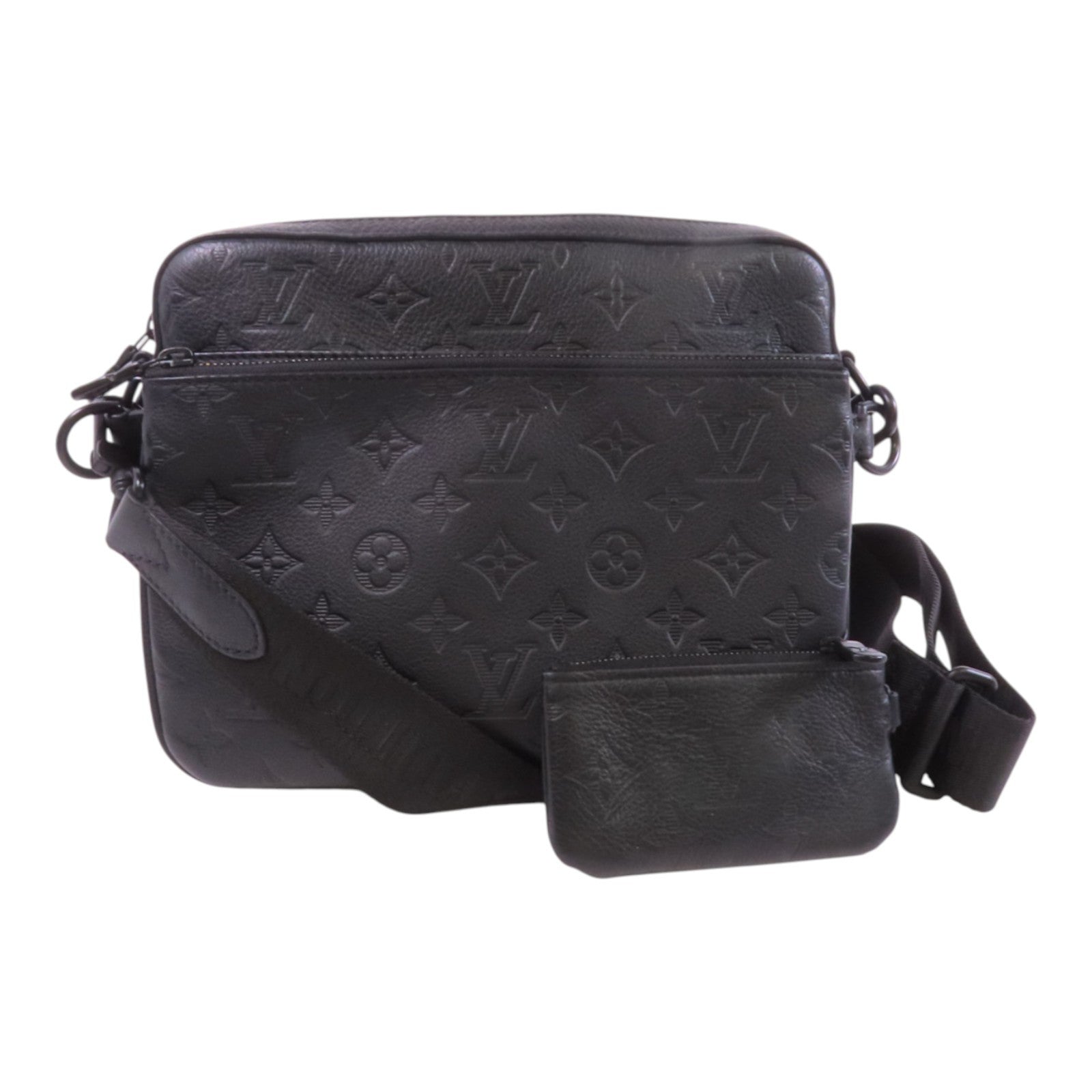 LOUIS VUITTON Monogram Shadow Trio肩背袋