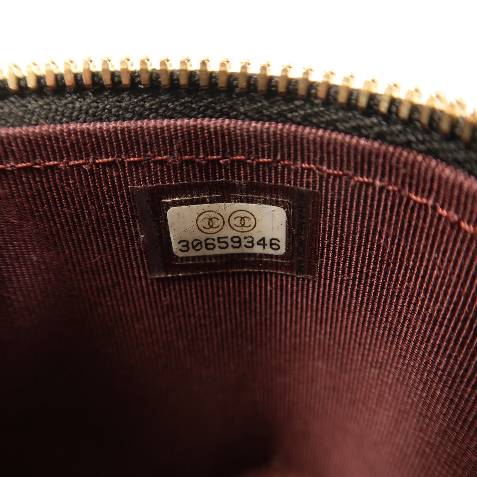 CHANEL 羊皮皮革Mini Vanity Case金扣鏈帶肩背袋