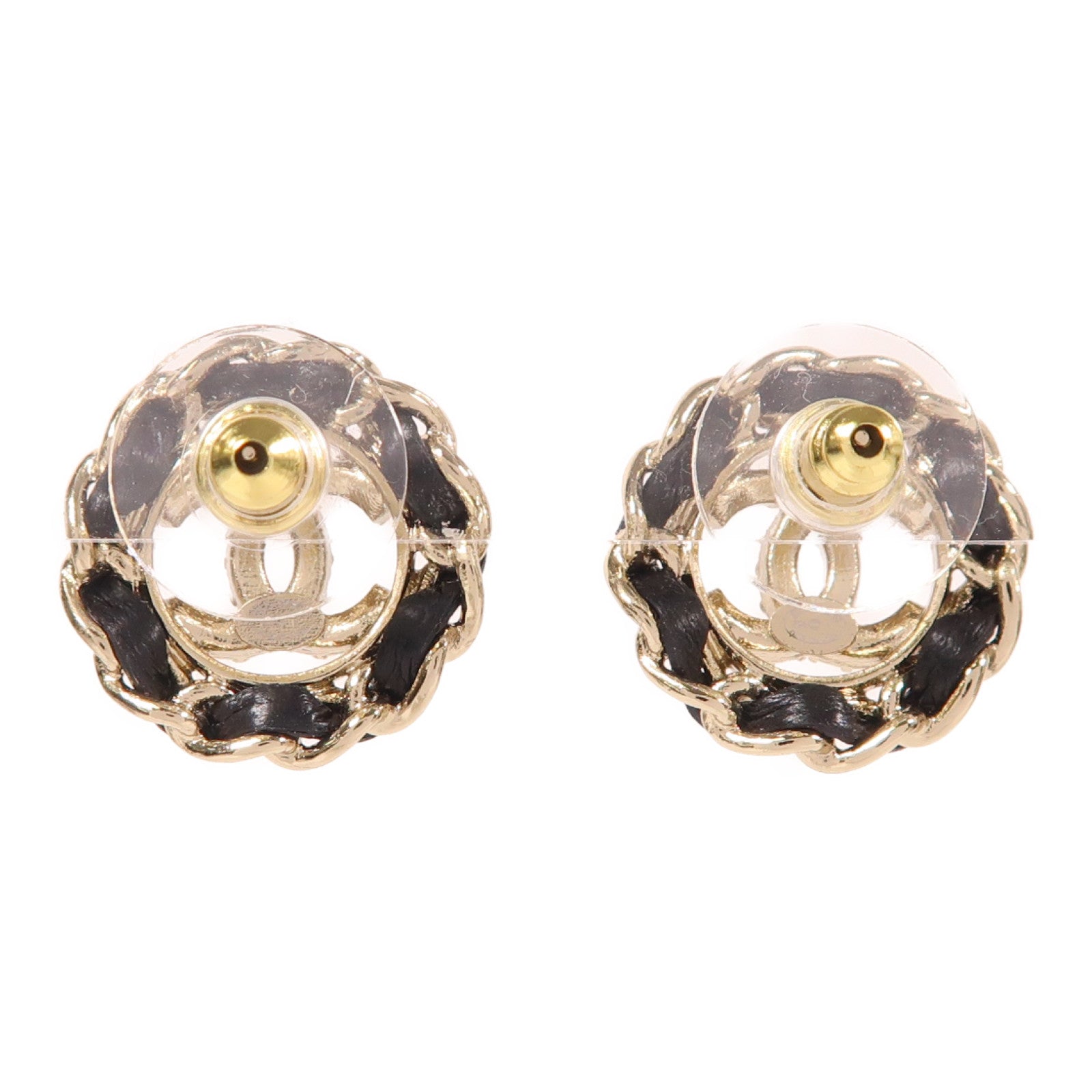 CHANEL 金屬Earrings耳環金色