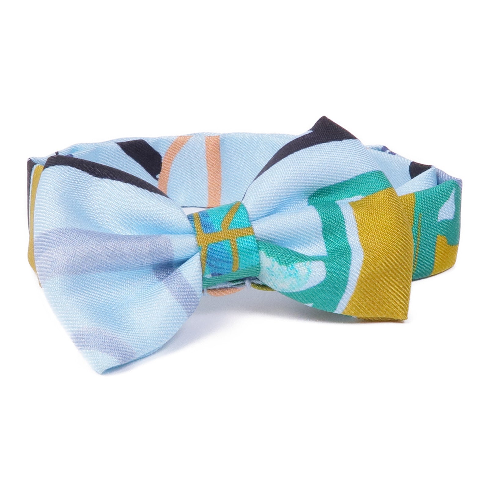 HERMES 【激減優惠】絲質Bowtie領結