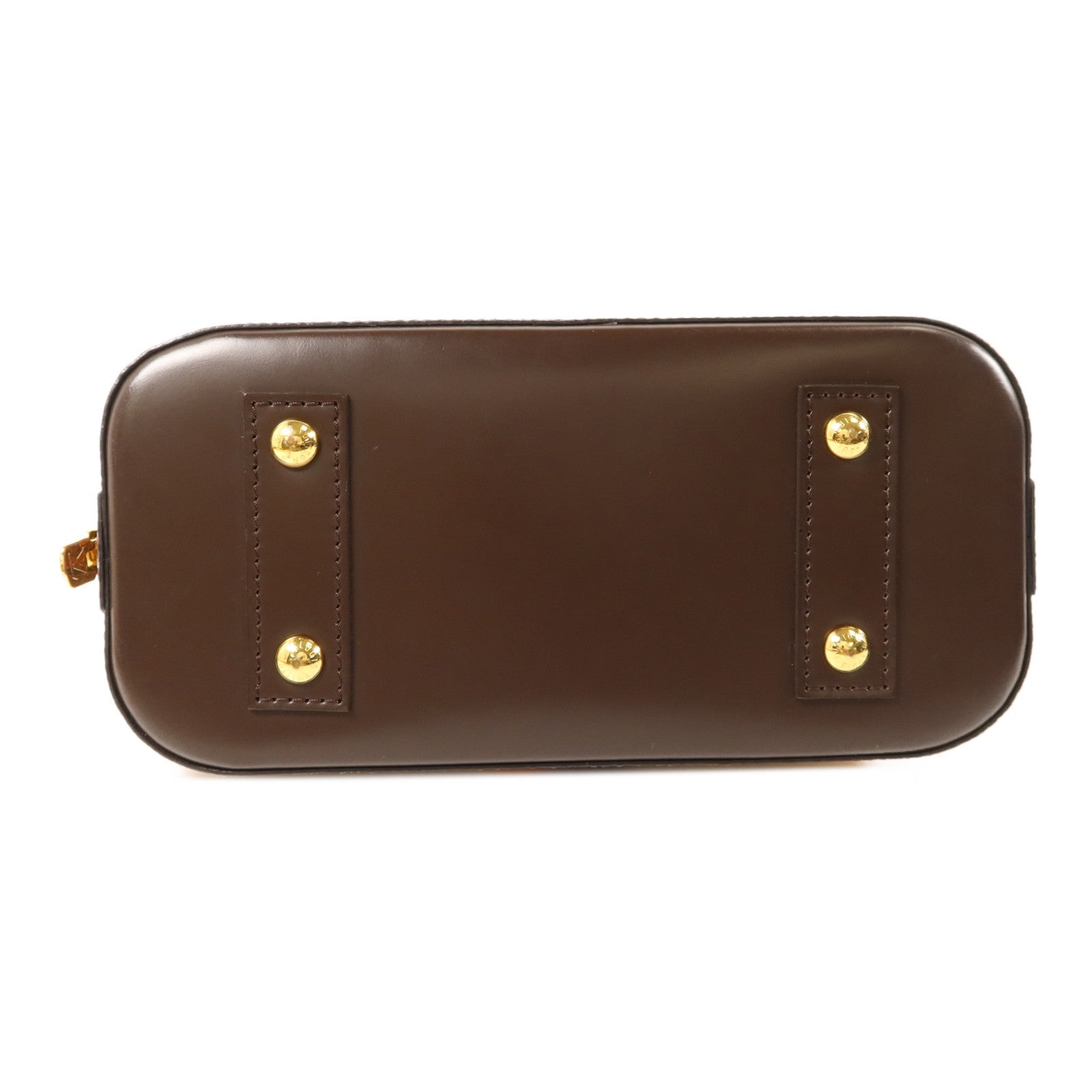LOUIS VUITTON 皮革Alma BB Time Trunk金扣手挽肩背兩用袋