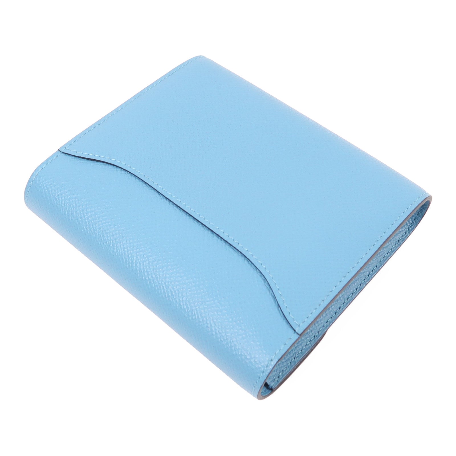 HERMES 【激減優惠】Epsom皮革Constance Wallet錢包P3 Bleu De Nord