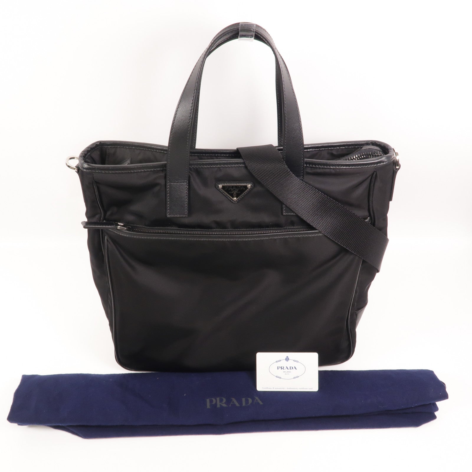 PRADA 尼龍2 Way Shoulder手挽肩背兩用袋