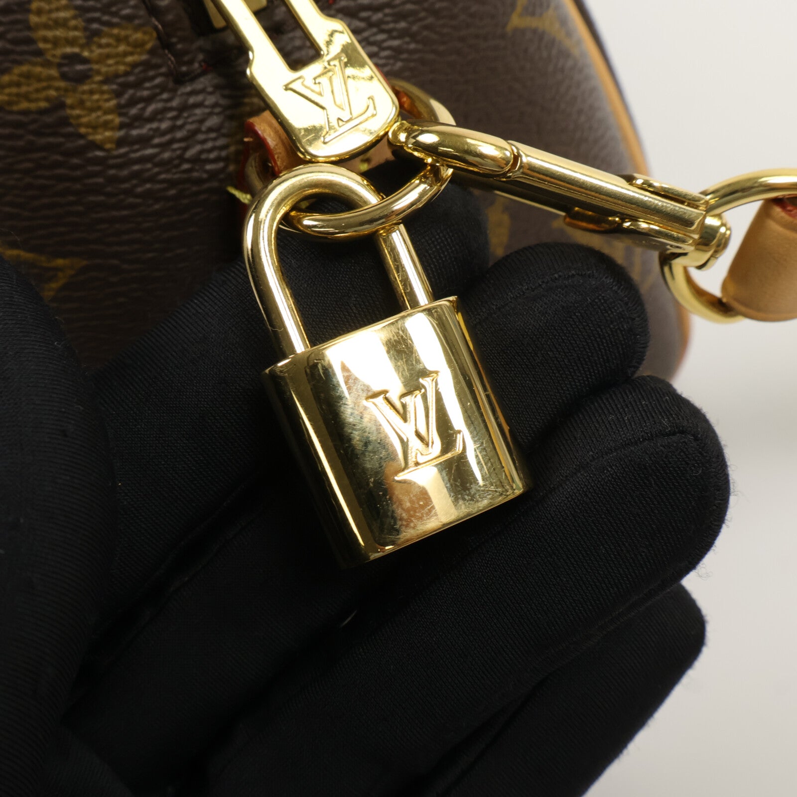 LOUIS VUITTON Monogram Speedy Bandouliere 20手挽肩背兩用袋