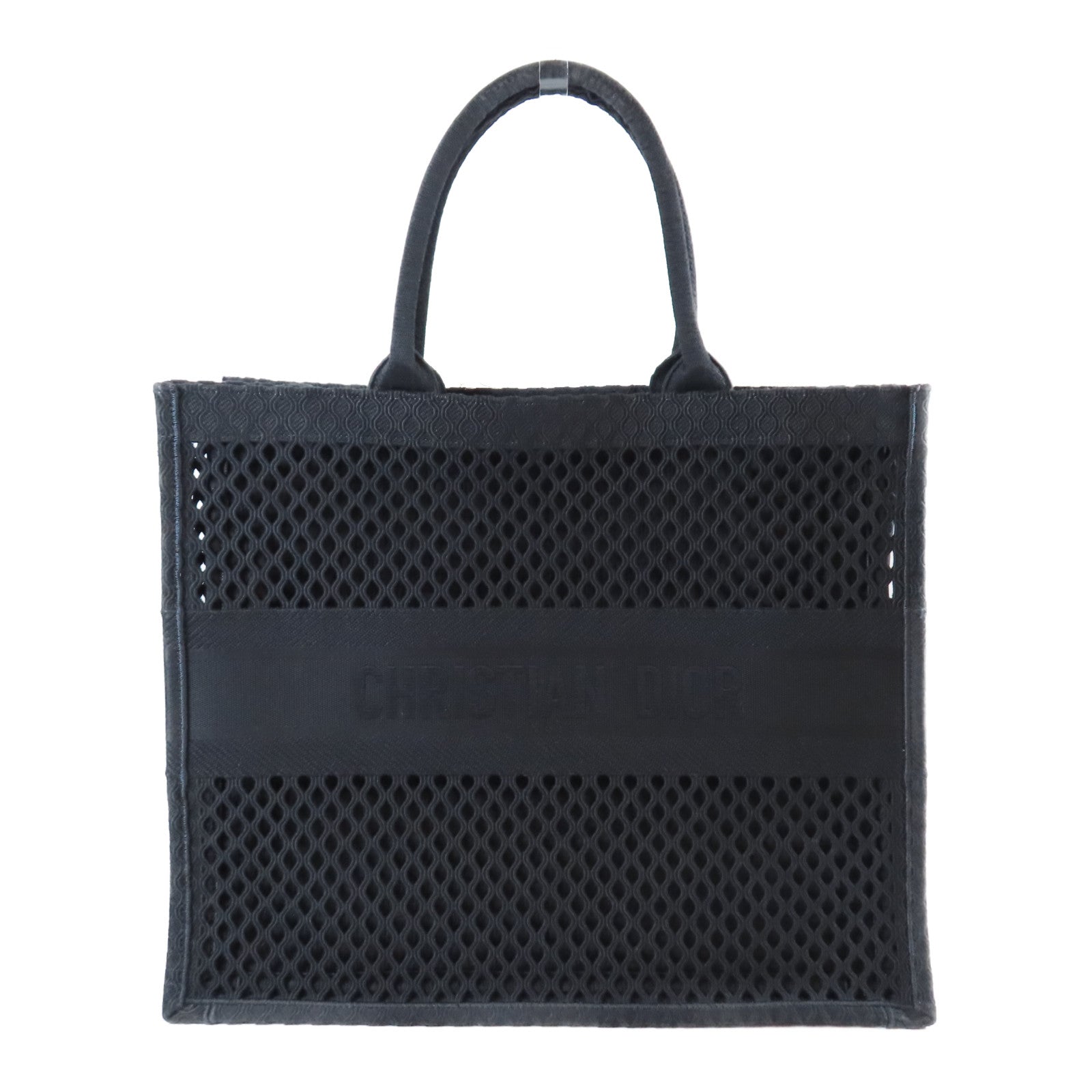 Dior **【激減優惠】帆布Book Tote金扣肩背袋黑色