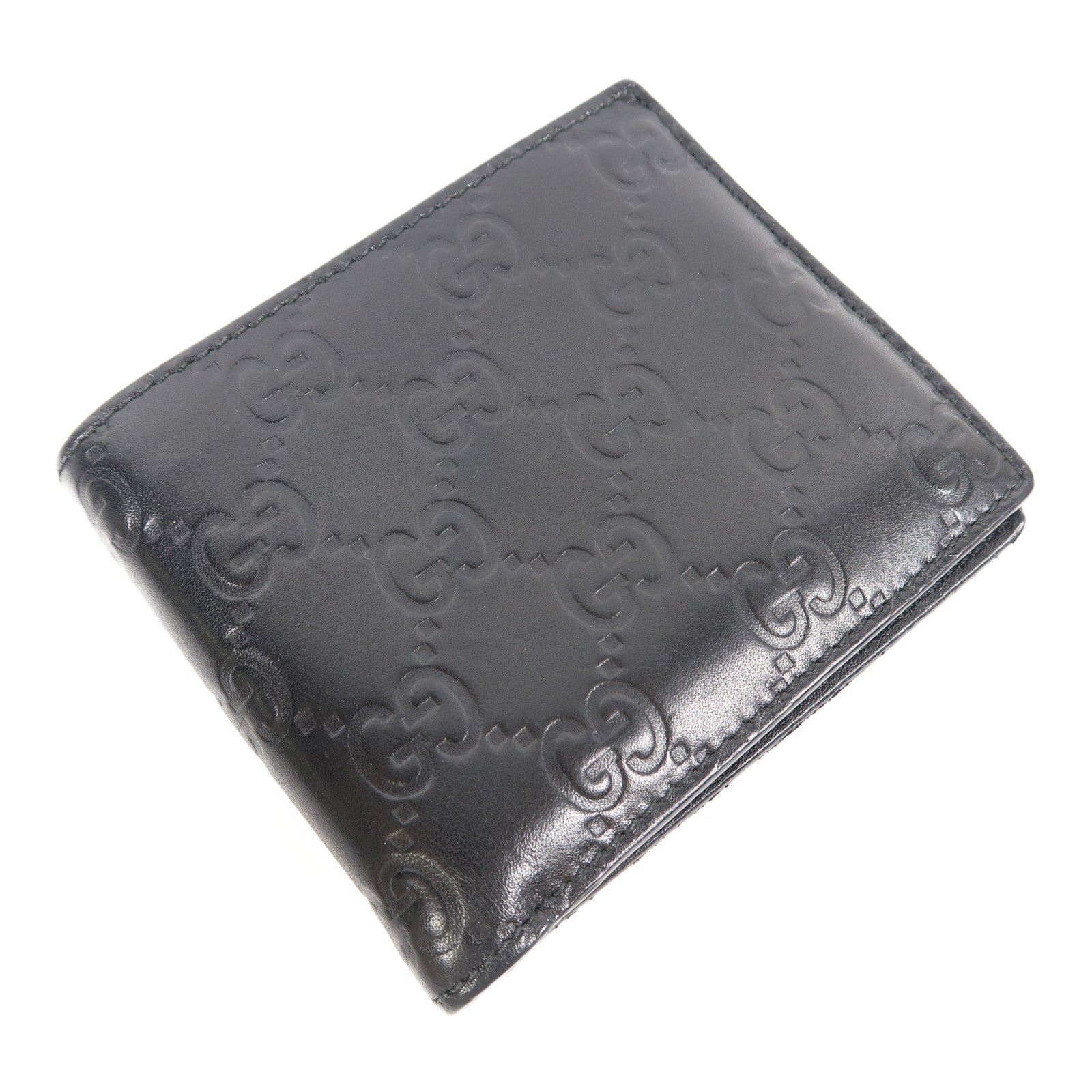 GUCCI 牛皮皮革Wallet錢包黑色