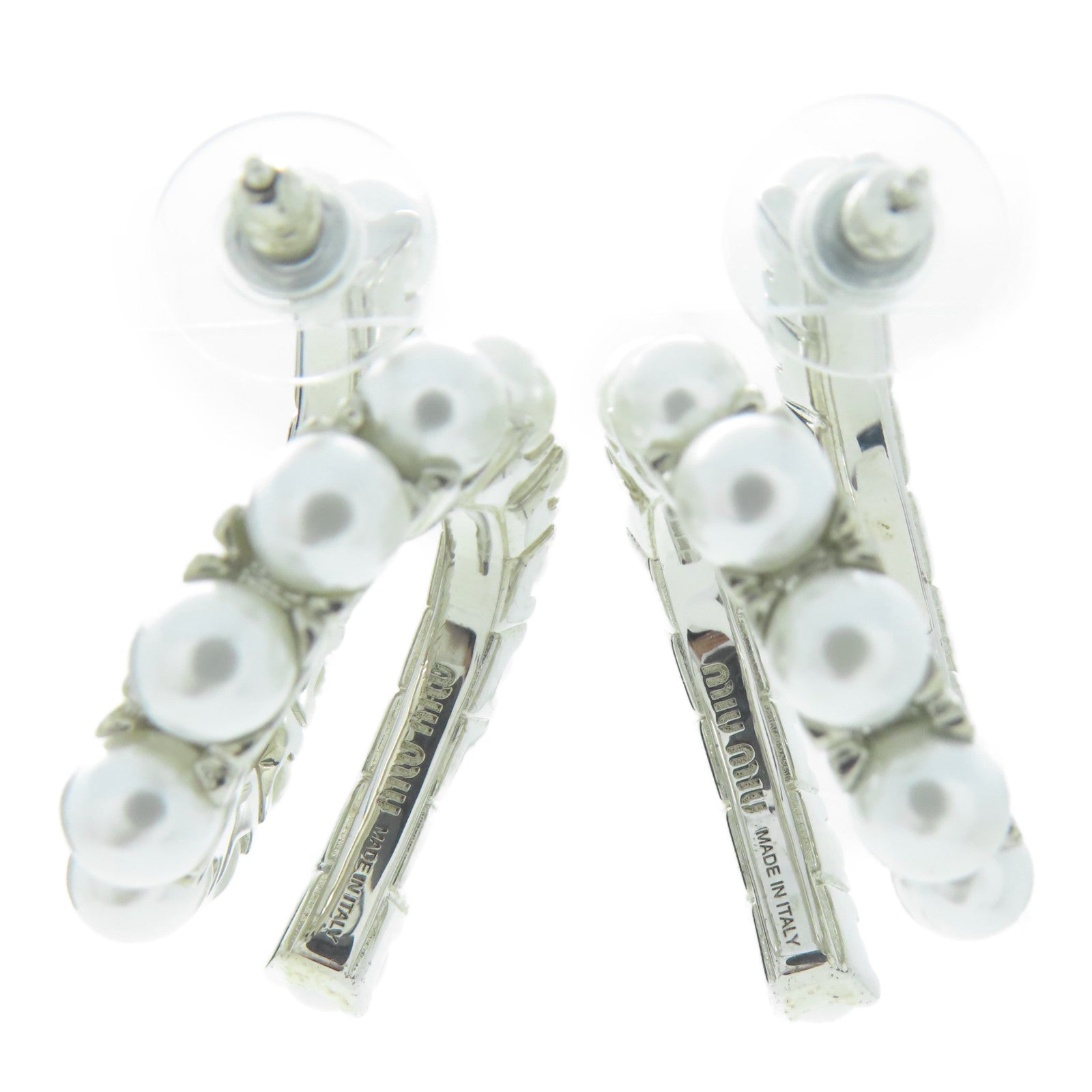 Miu Miu PVC/金屬Earrings耳環