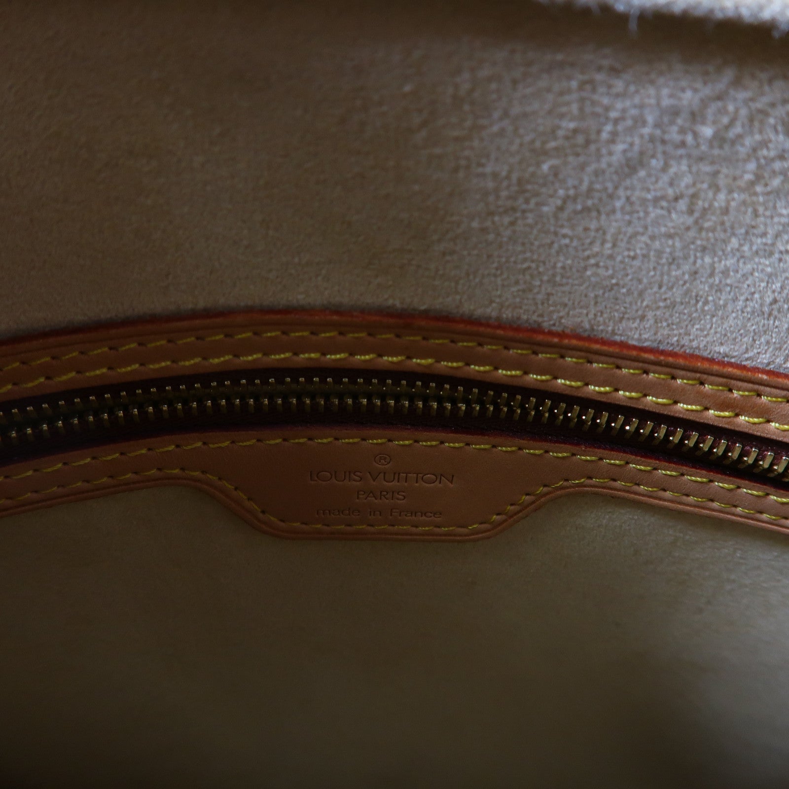 LOUIS VUITTON Monogram Looping GM金扣肩背袋啡色