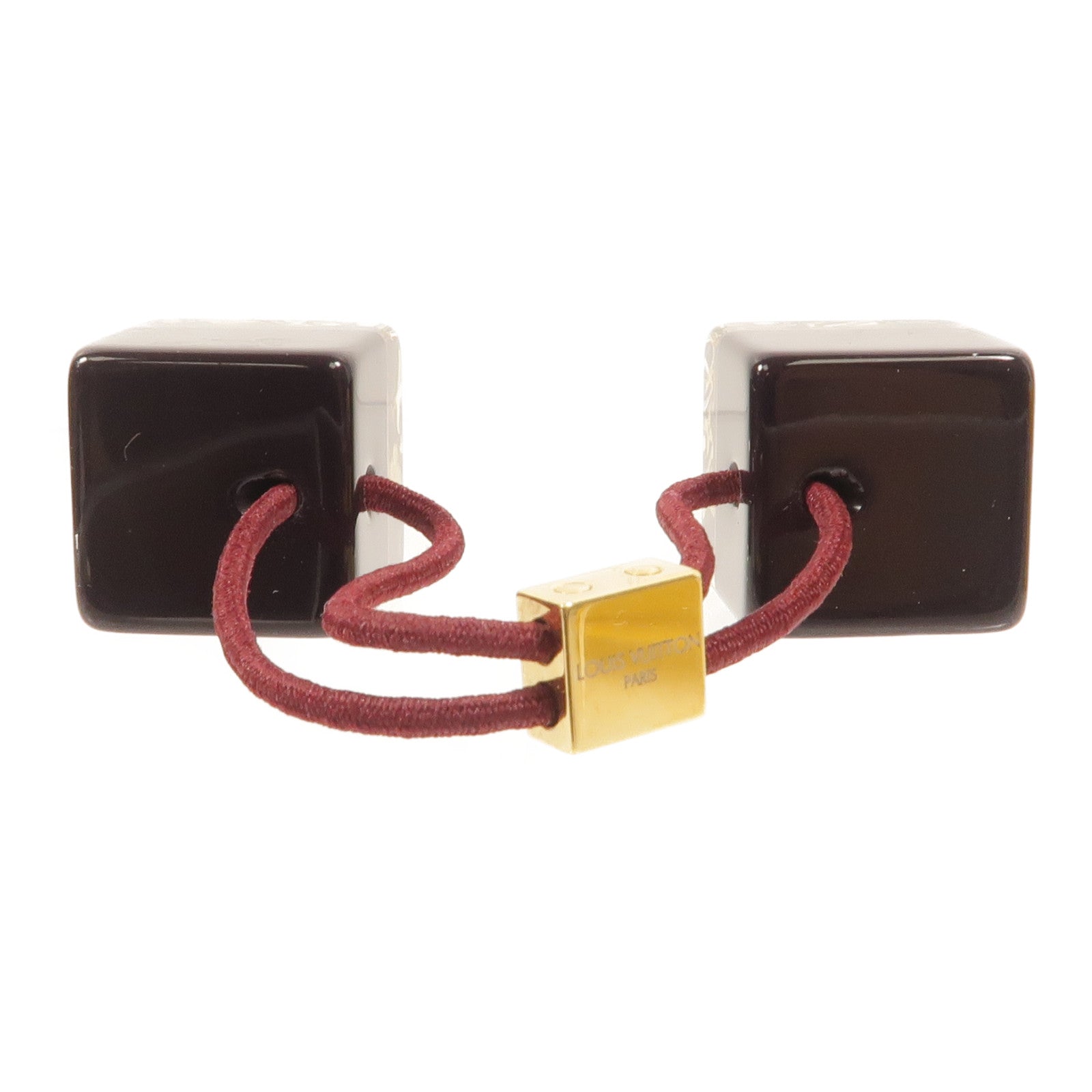 LOUIS VUITTON 樹脂Hair Cubes頭髮橡皮筋