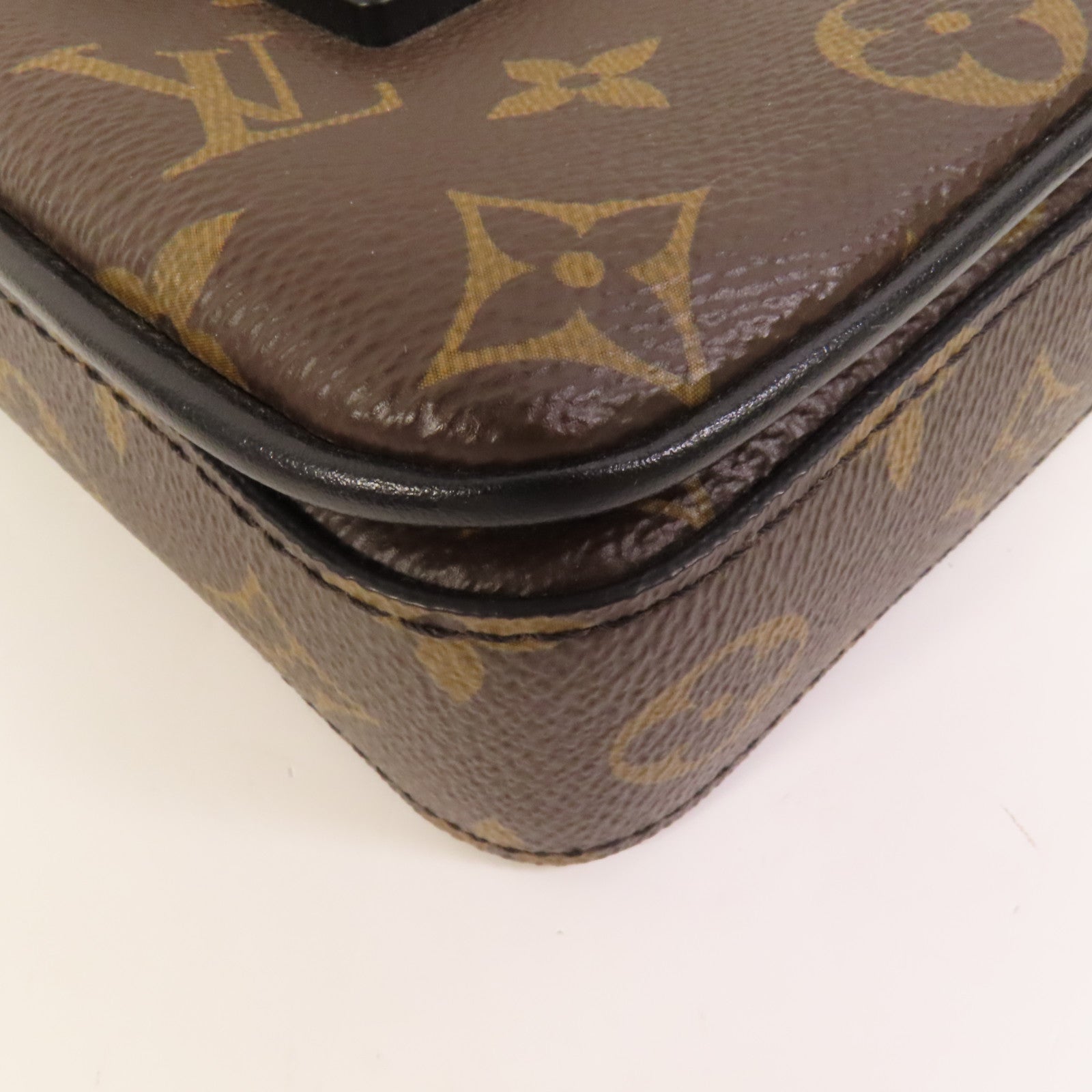 LOUIS VUITTON 【激減優惠】Monogram Macassar S-Lock肩背袋