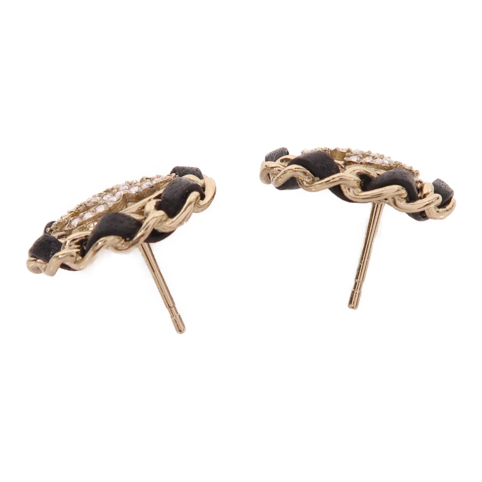 CHANEL 金屬Earrings耳環金色