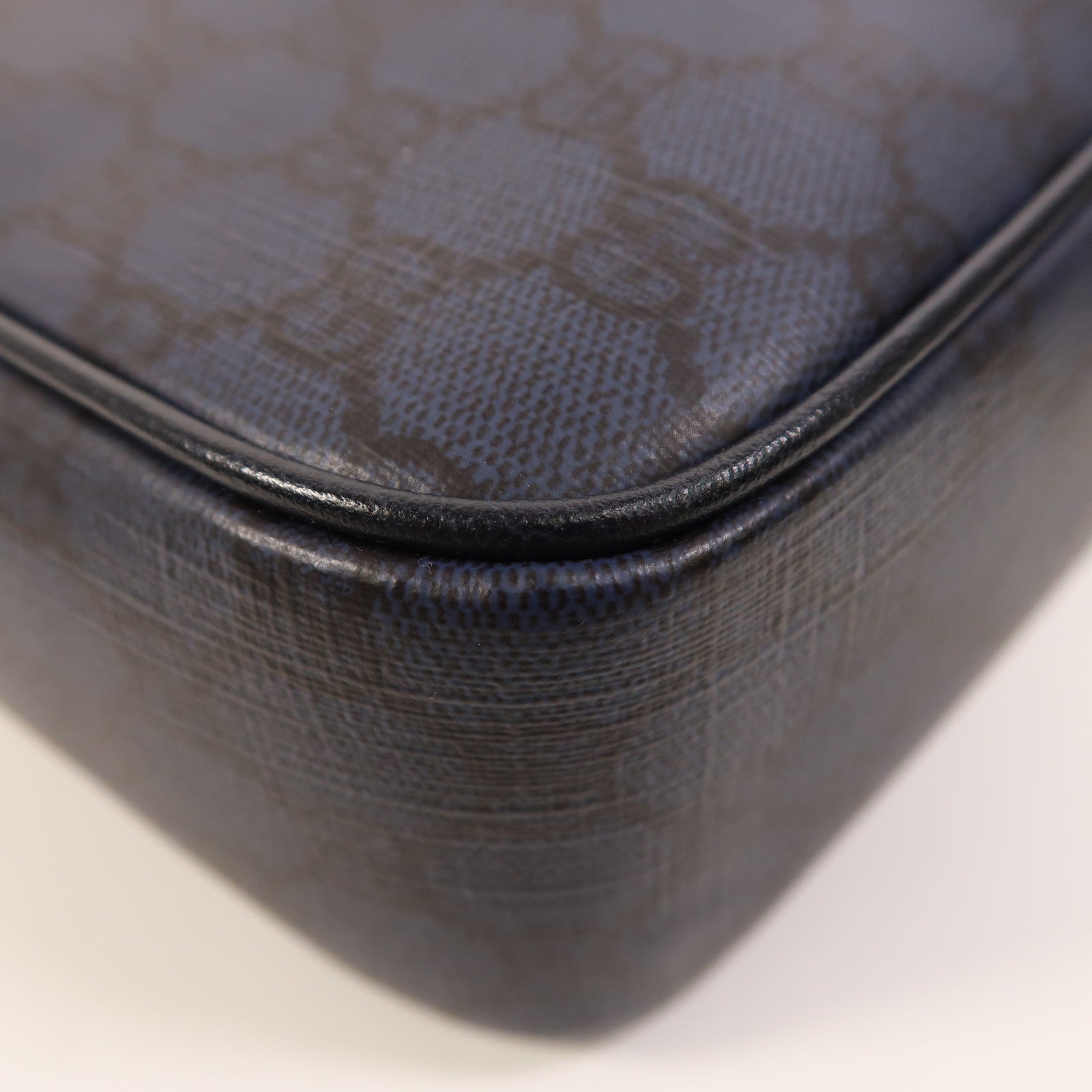 GUCCI 塗層帆布Ophidia Medium GG Briefcase銀扣手挽肩背兩用袋