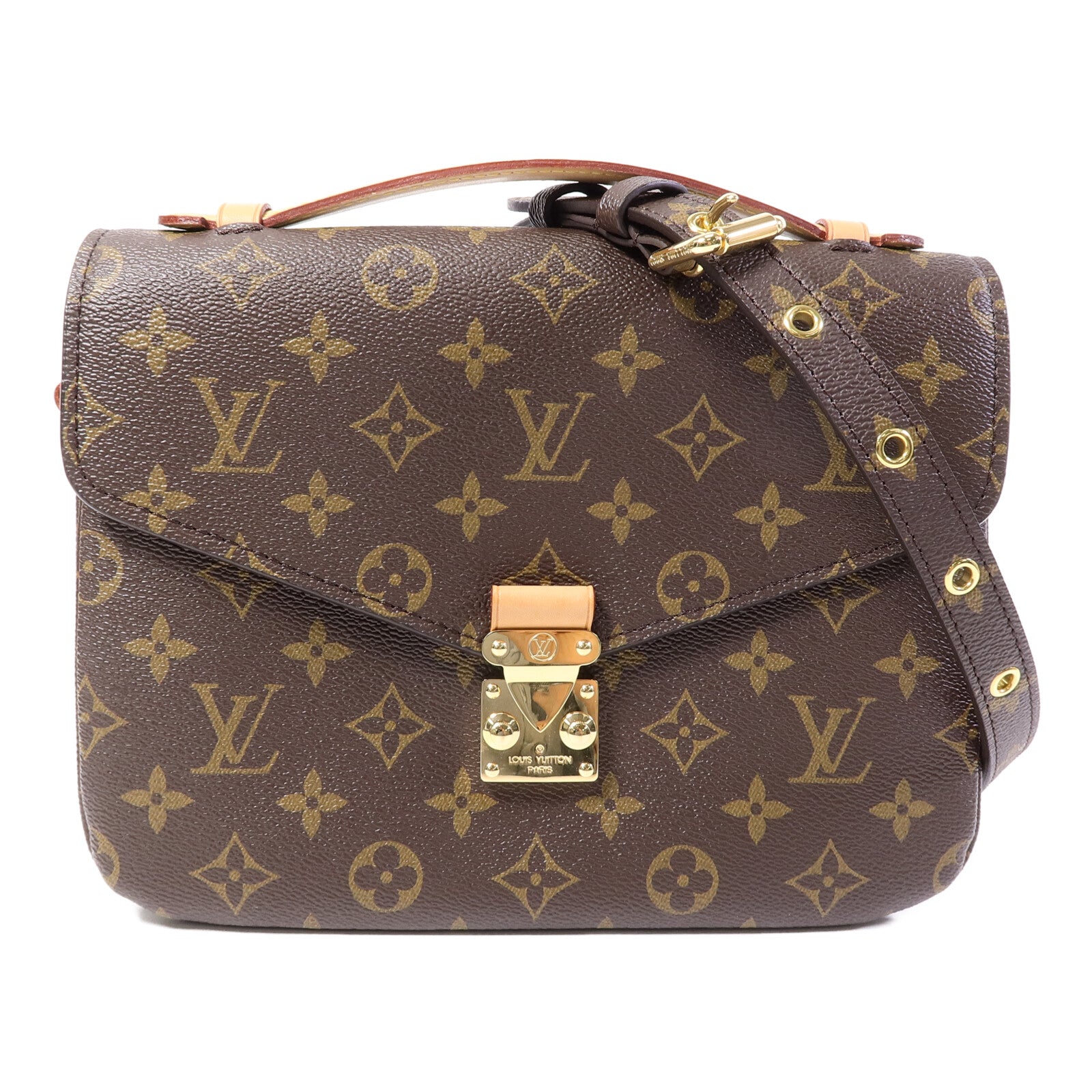 LOUIS VUITTON Monogram Pochette Metis MM手挽肩背兩用袋