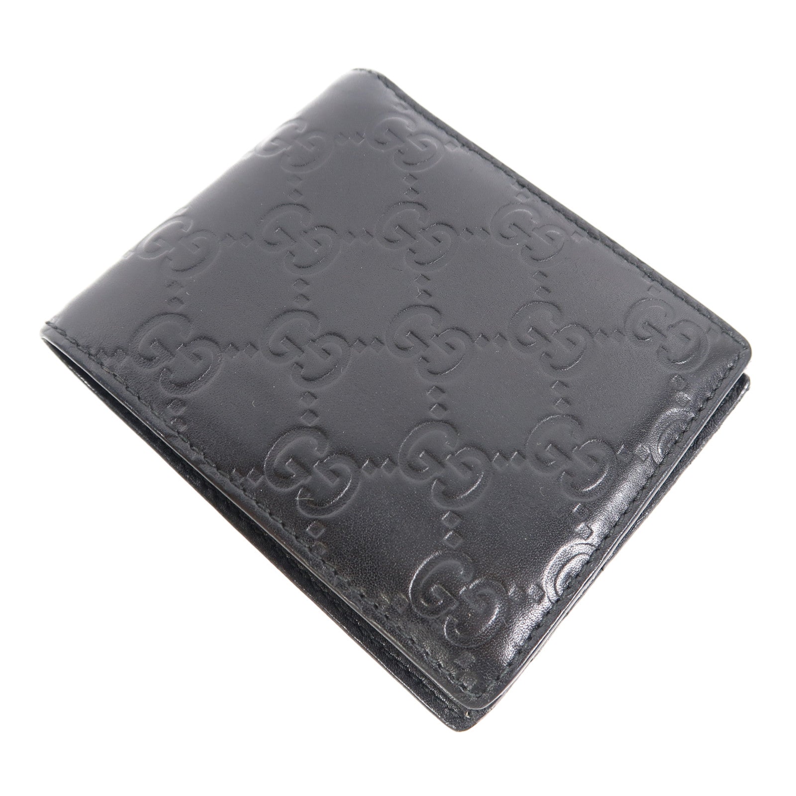 GUCCI 牛皮皮革Wallet錢包黑色
