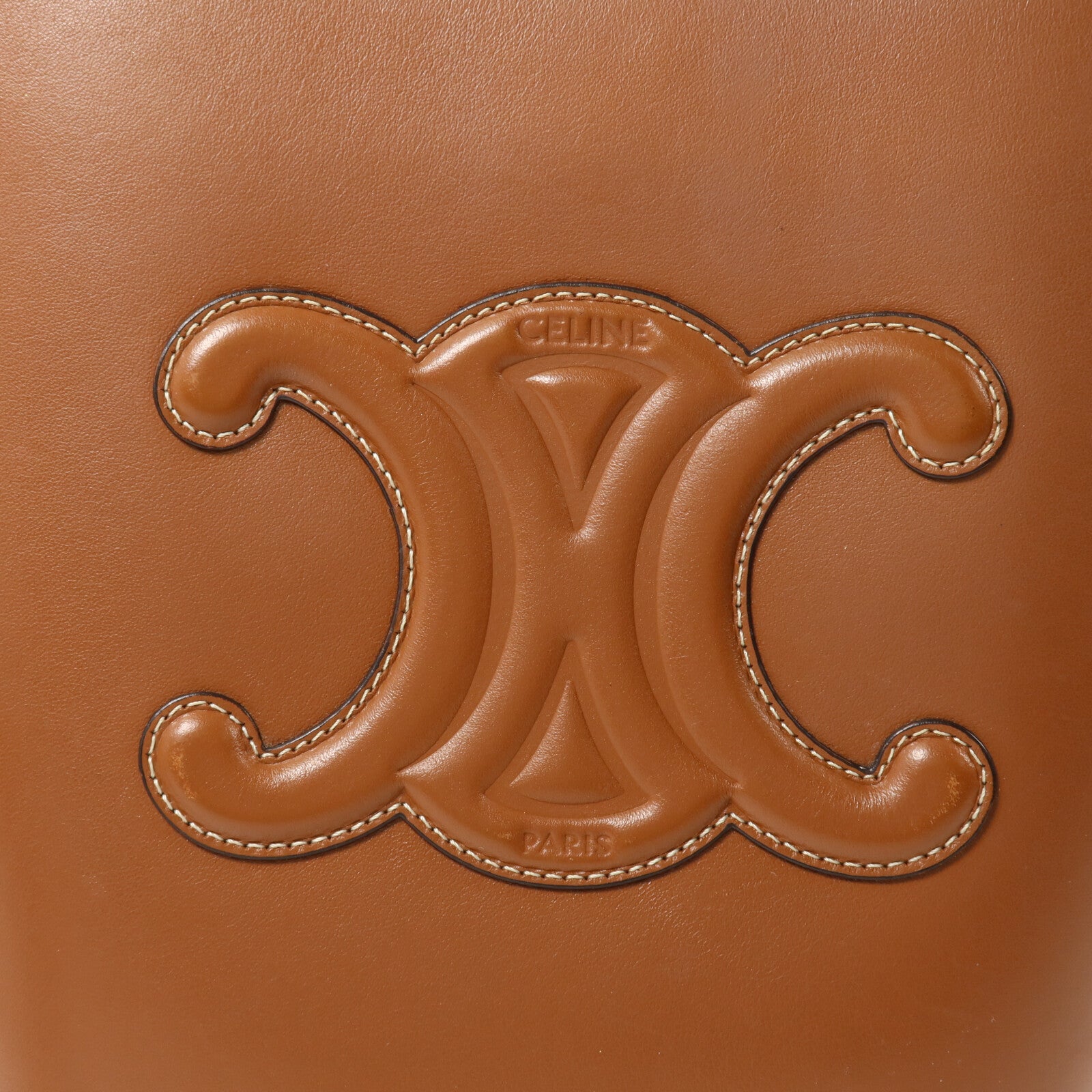 CELINE 牛皮皮革Small Bucket Cuir Triomphe肩背袋