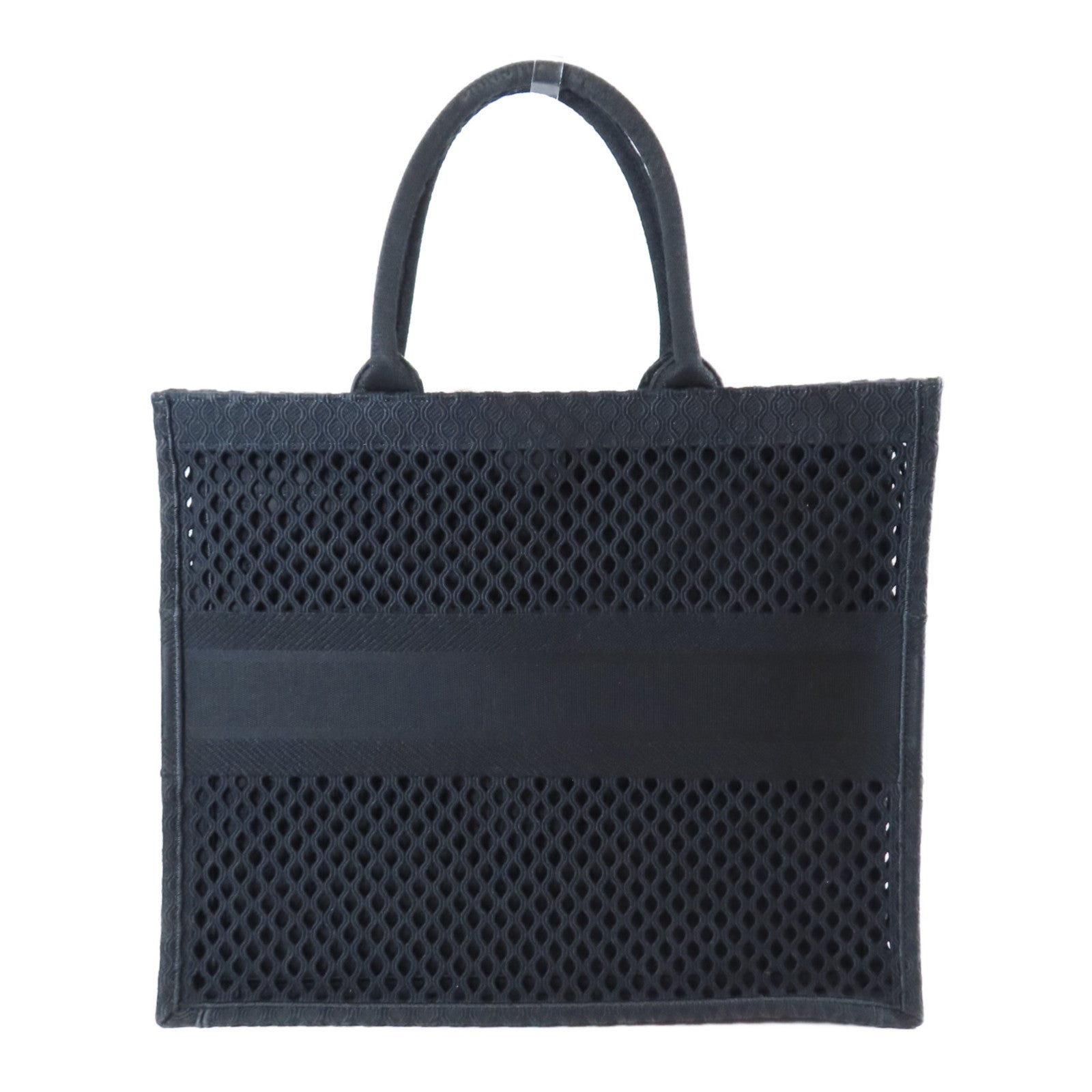 Dior **【激減優惠】帆布Book Tote金扣肩背袋黑色