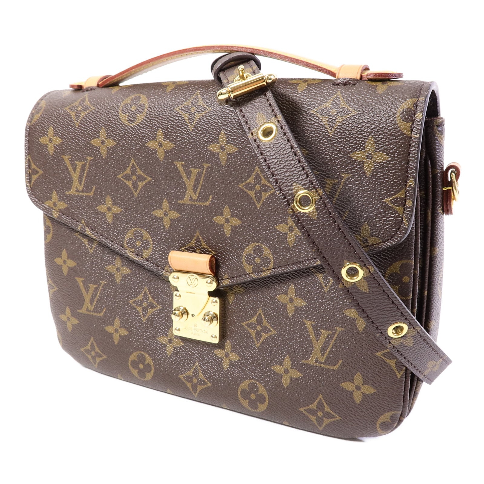 LOUIS VUITTON Monogram Pochette Metis MM手挽肩背兩用袋