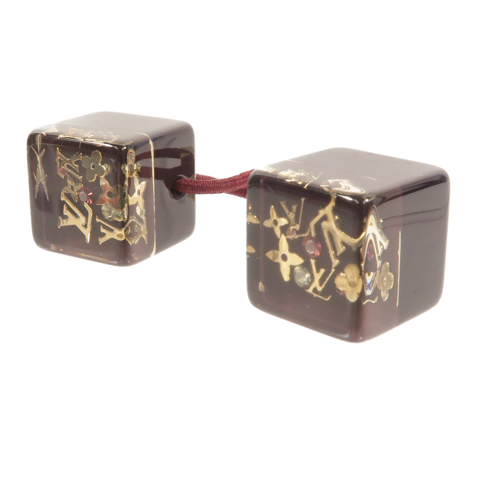 LOUIS VUITTON 樹脂Hair Cubes頭髮橡皮筋